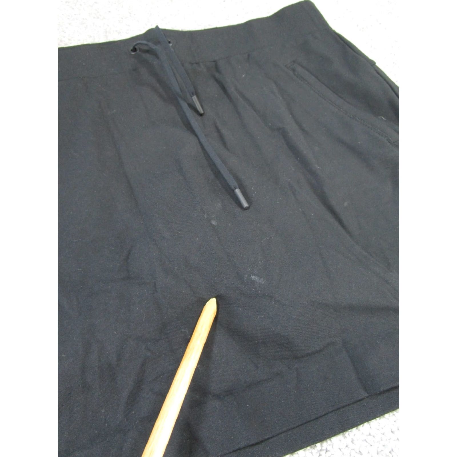Athleta VINTAGE Athleta Womens Skort Activewear Athletic Outdoor Sports 90s Black Drawstring Short Size ONE SIZE - 2 Thumbnail