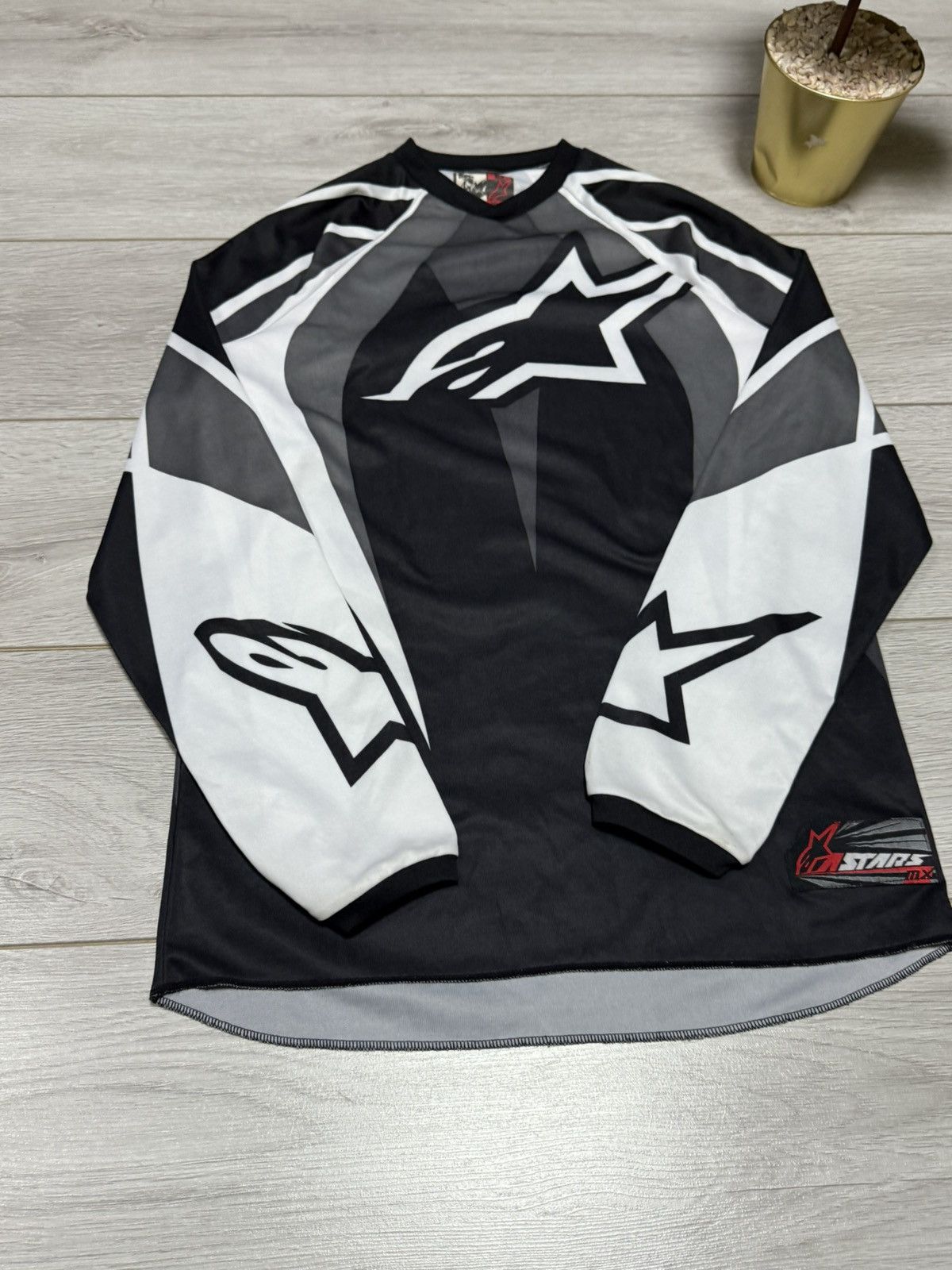 Alpinestars Appinestars cycle big logo shirt long sleeve jersey Size US S / EU 44-46 / 1 - 4 Thumbnail