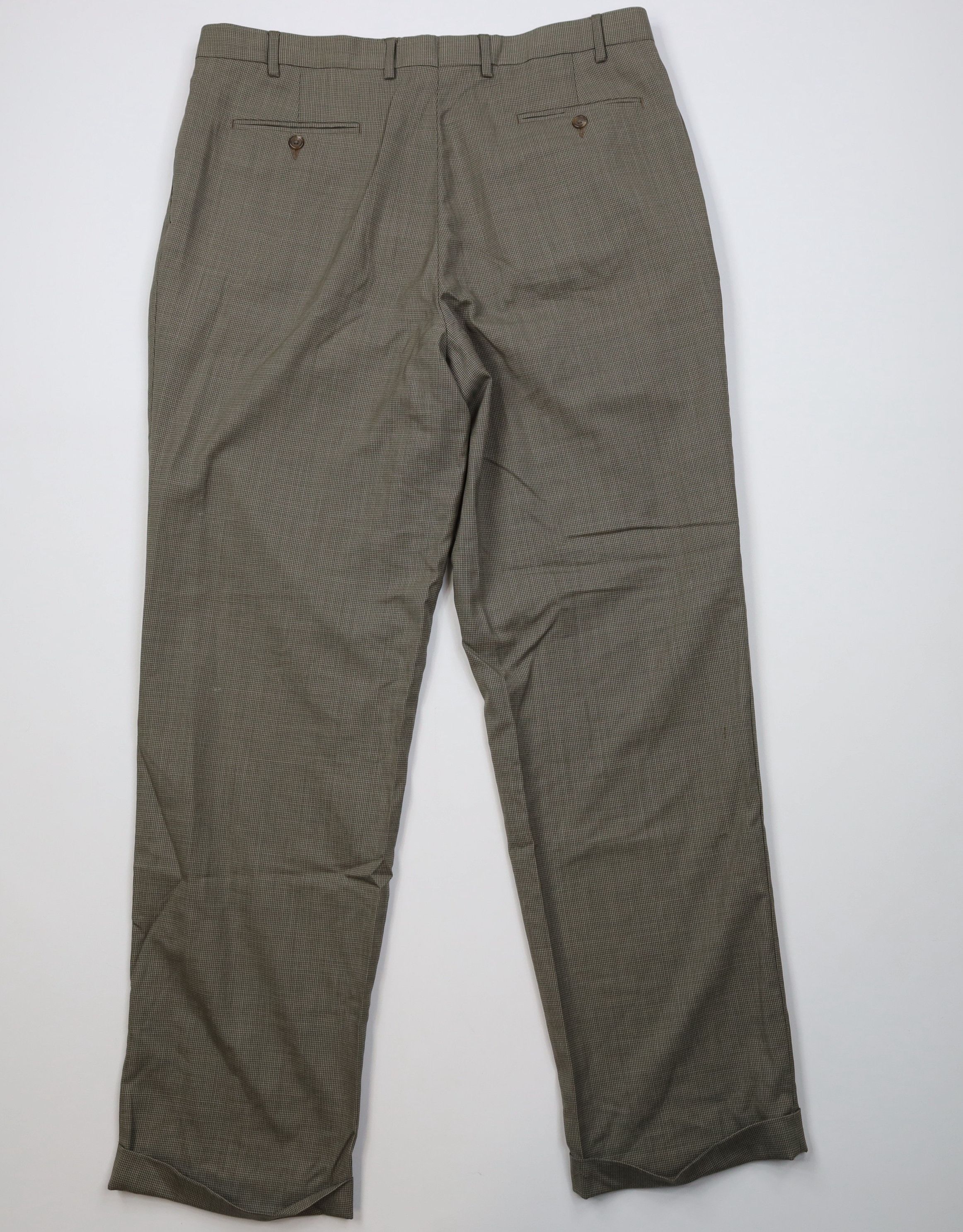 Polo Ralph Lauren Vintage 90s Ralph Lauren Wool Knit Wide Leg Chino Pants Size US 38 / EU 54 - 10 Thumbnail