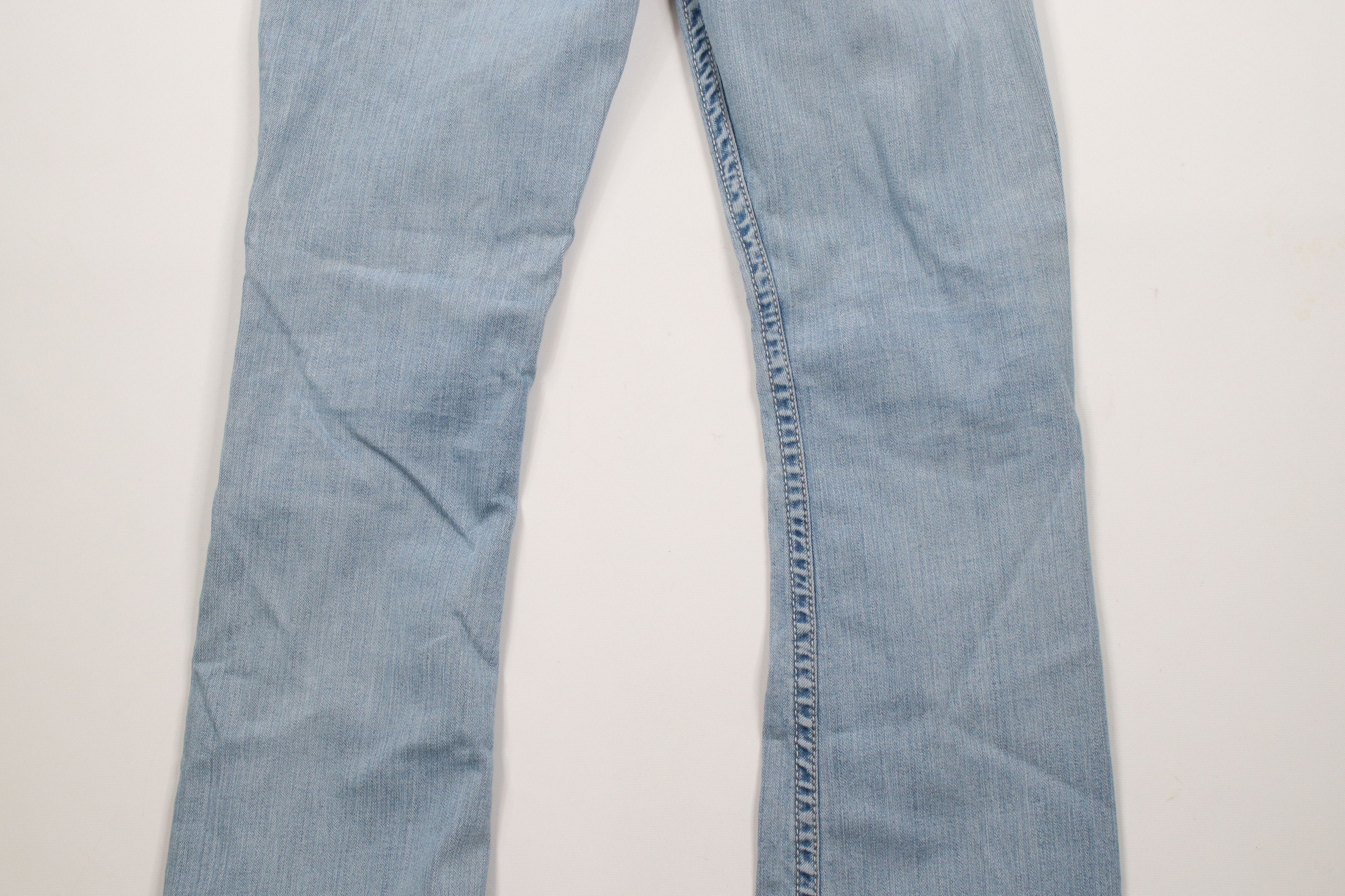 Vintage Buckle BKE Distressed Payton Mid Rise Bootcut Denim Jeans Size 27" / US 4 / IT 40 - 14 Thumbnail
