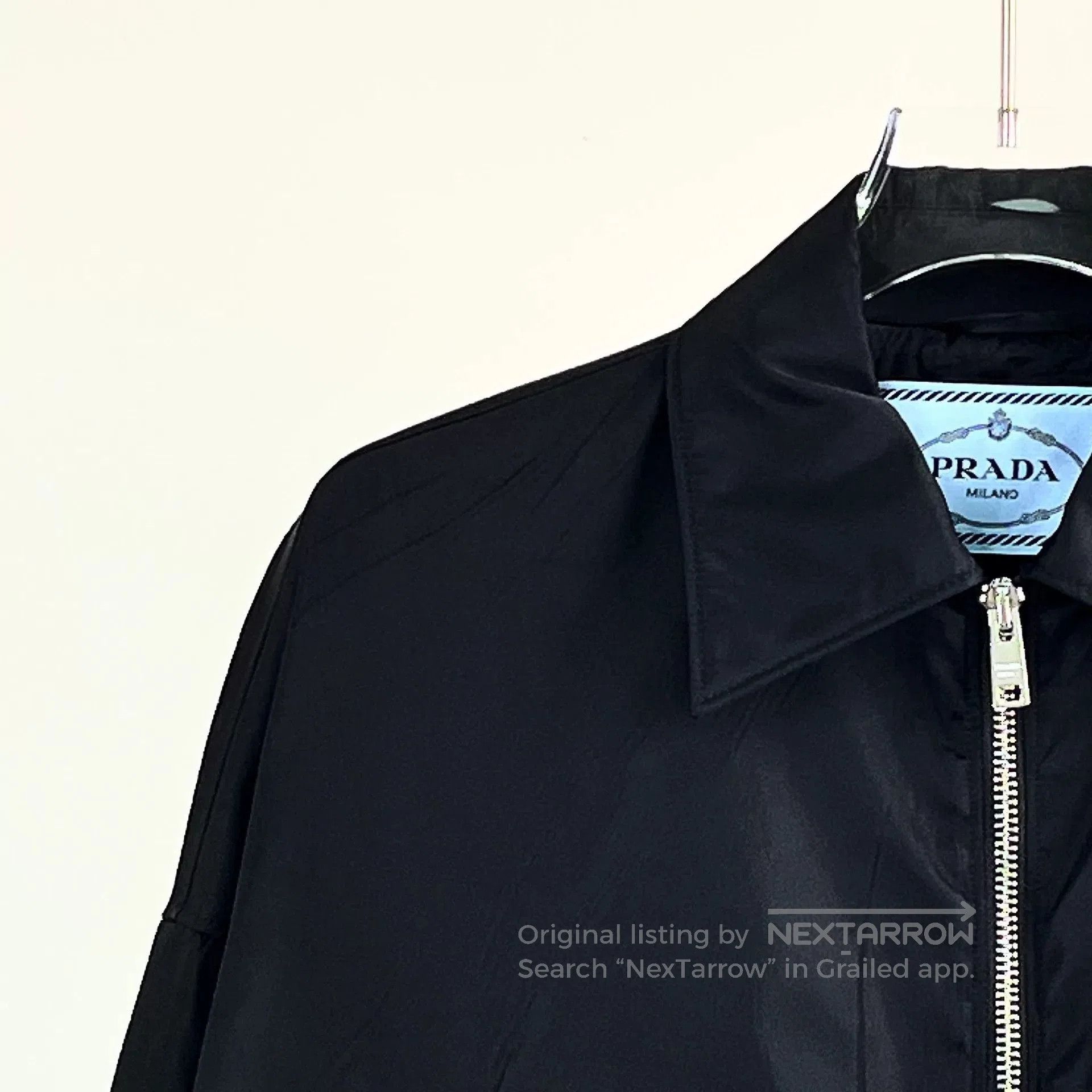 Prada Prada Women's Black Recycled Nylon Short Jacket. Size S / US 4 / IT 40 - 4 Thumbnail