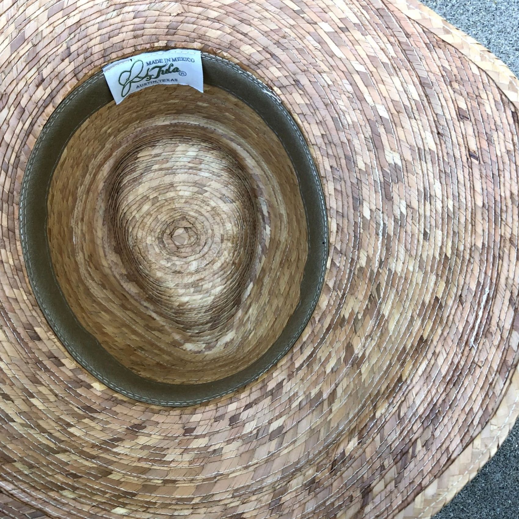 Vintage VINTAGE TULA Wide Brim Sun Hat Bow Women's One Size Straw Cap Fedora Hat Beige Sun Hat Womens One Size Beig e BO W Size ONE SIZE - 6 Thumbnail