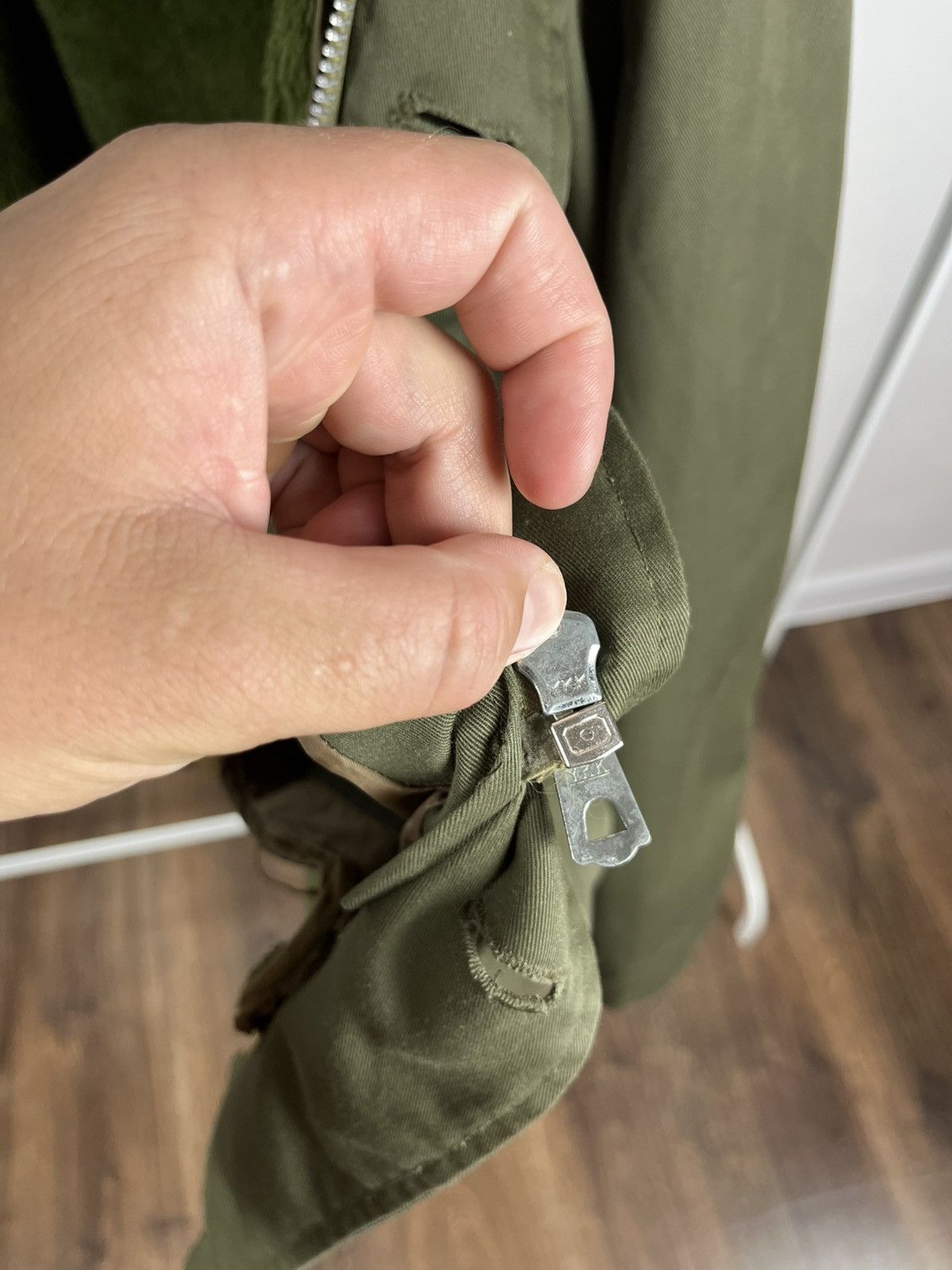 Other Military Green Field Parka Jacket Acrylic Lining Hooded Size US M / EU 48-50 / 2 - 9 Thumbnail