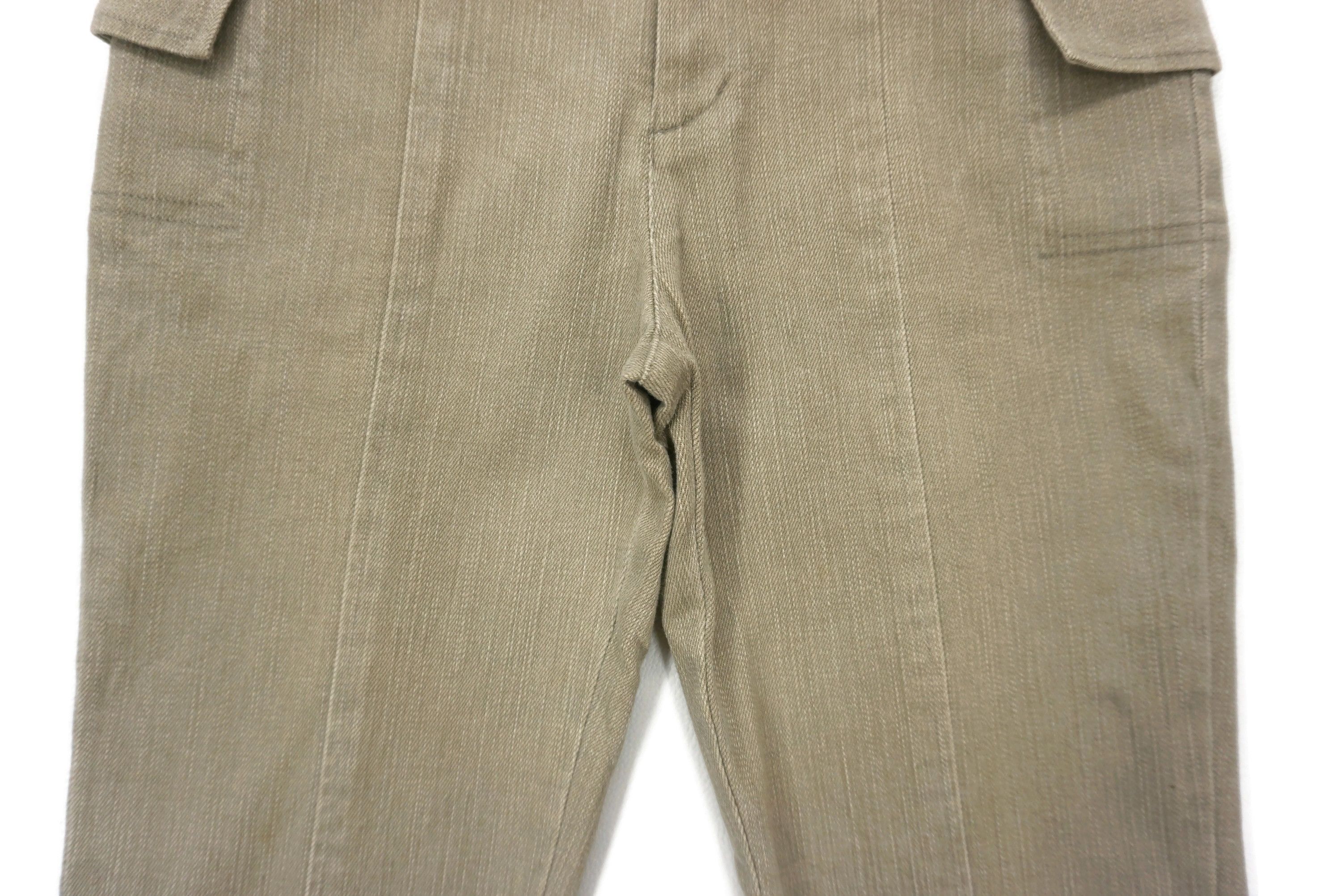 Japanese Brand Ca C'est Ca Pants fit W27xL26 High-Waisted Cropped Bootcut Size 26" / US 2 / IT 38 - 5 Thumbnail