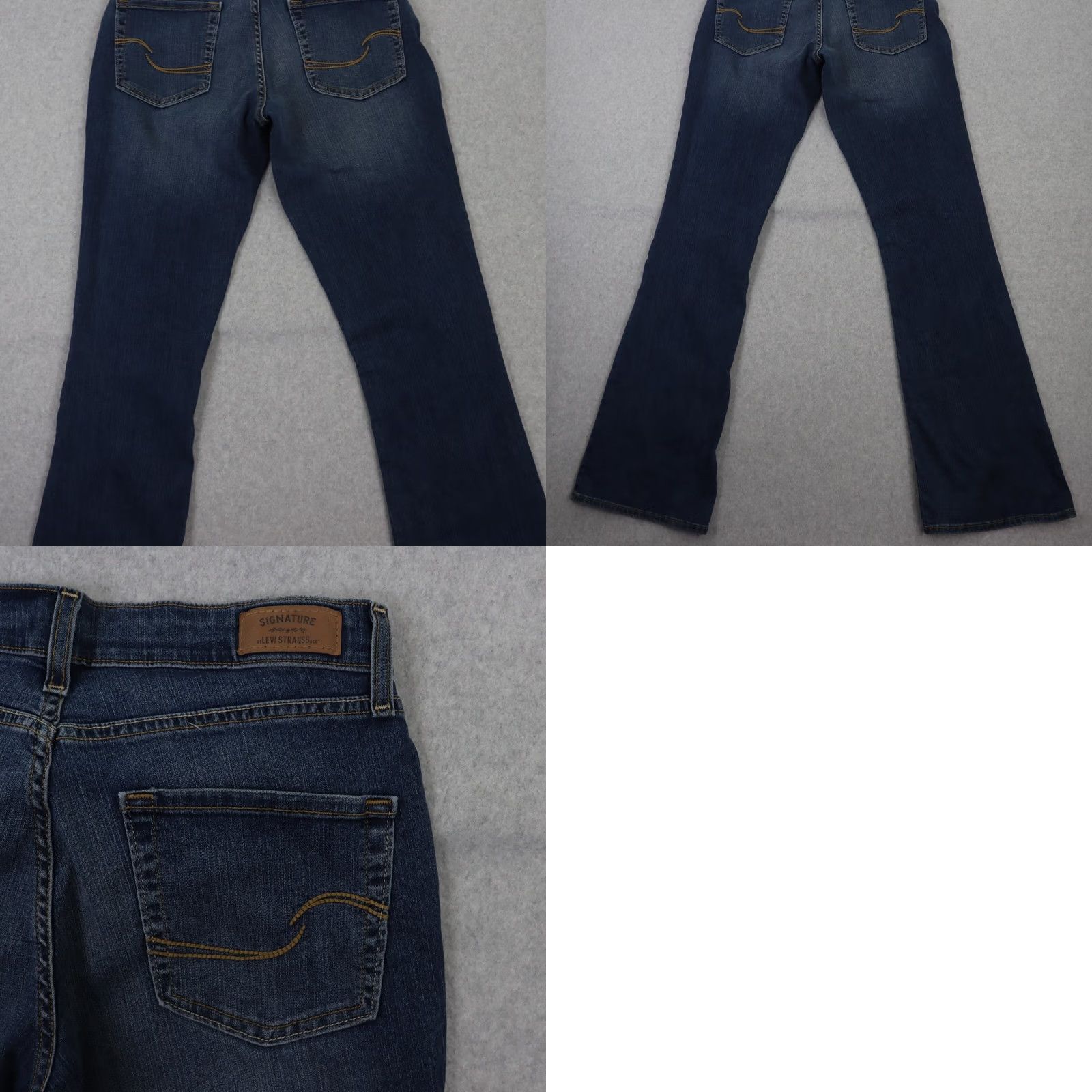 Levi's Levi Strauss Signature WOMEN Jeans Size 30 Boot Cut Blue Denim Size 30" / US 8 / IT 44 - 10 Thumbnail