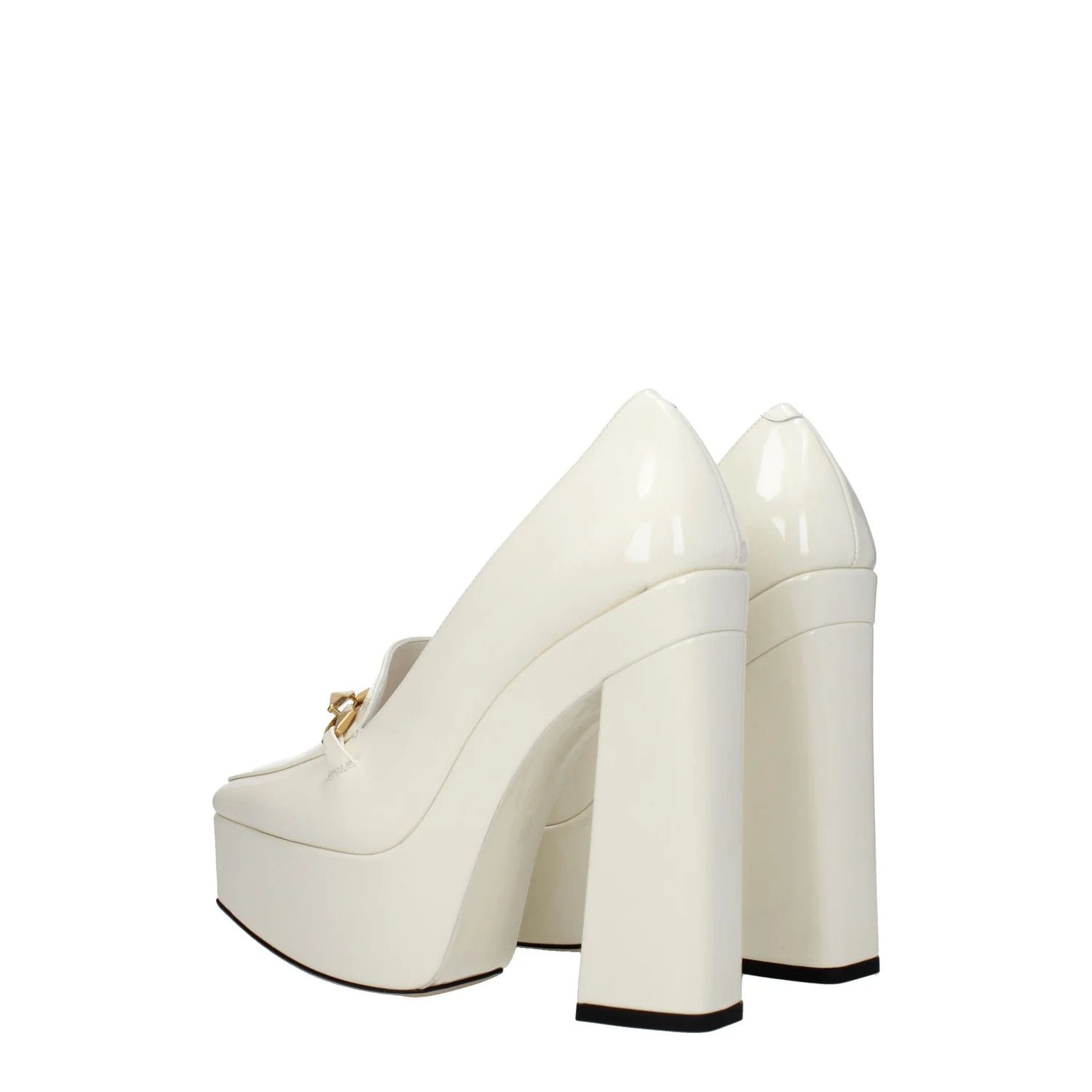 Jimmy Choo ob1o1e1124 Patent Leather Pumps in Beige/Milk Size US 6.5 / IT 36.5 - 4 Thumbnail