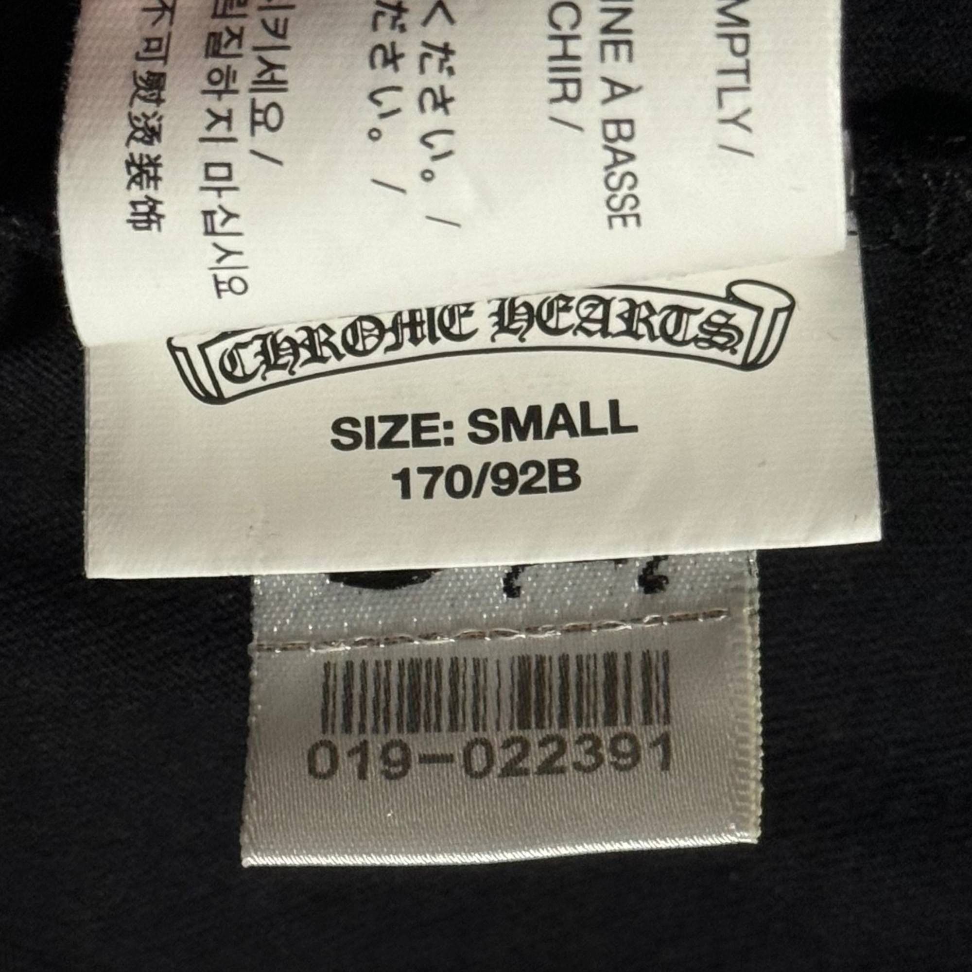 Chrome Hearts STAFF Tee CH Horseshoe LS T-Shirt Blue Black Size US S / EU 44-46 / 1 - 4 Thumbnail