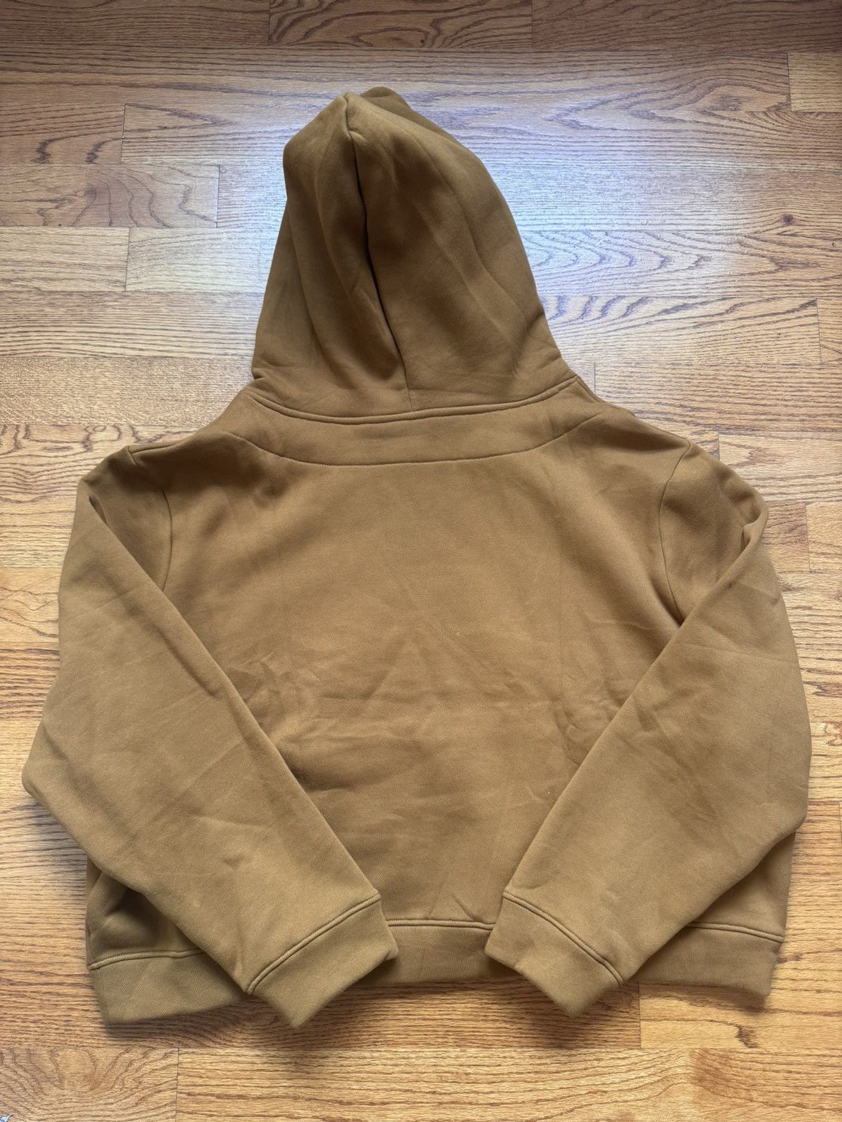 Other × Vintage ***VINTAGE SAMPLE WHEAT/BROWN BLANK HOODIE Size US XL / EU 56 / 4 - 2 Thumbnail