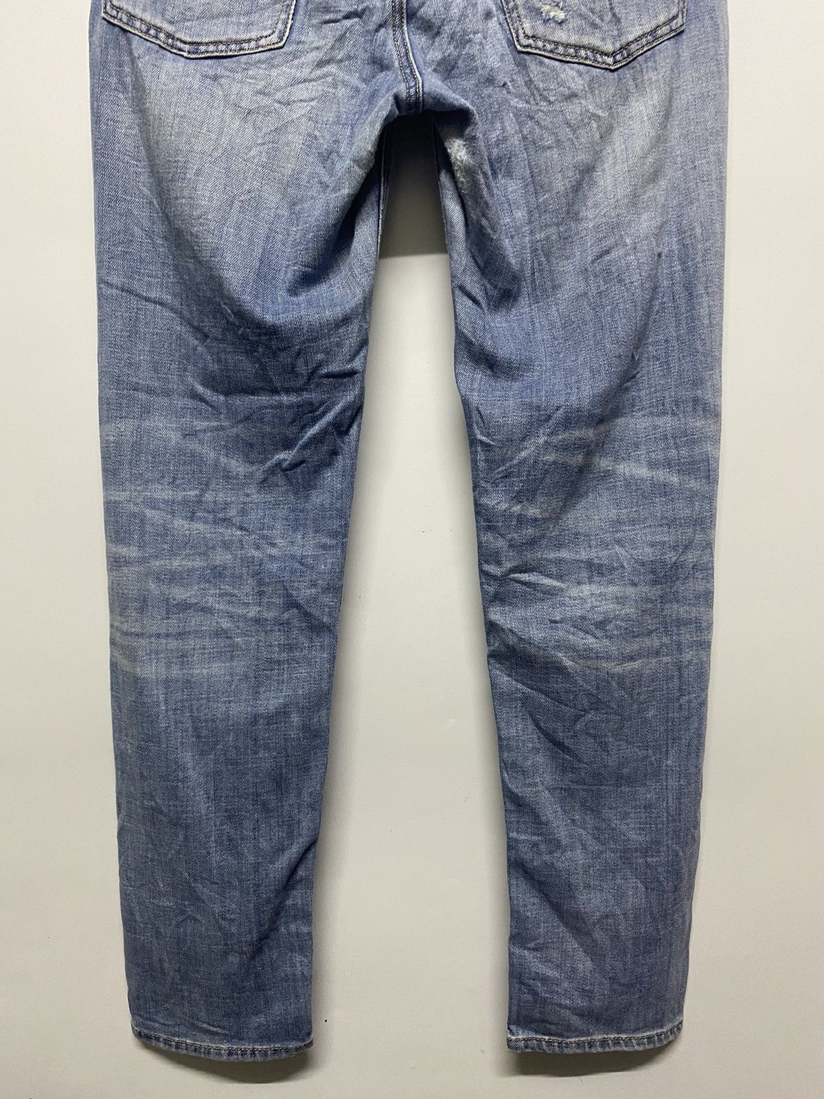 American Eagle Outfitters American Eagle Outfitters Jeans Distressed Blue Denim Pants Size 30" / US 8 / IT 44 - 6 Thumbnail