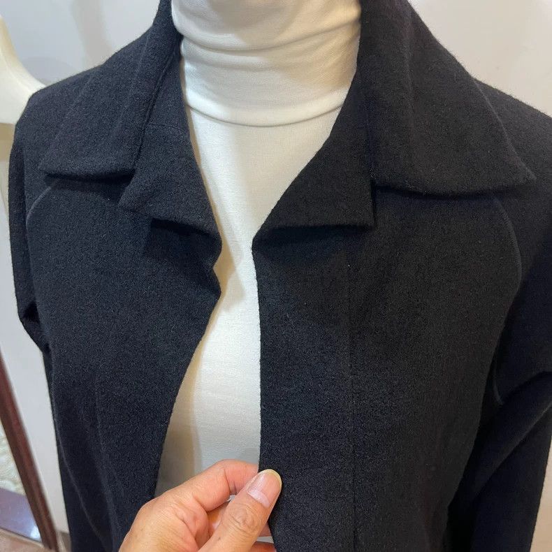 Yohji Yamamoto Yohji Yamamoto Unbuttoned open-chest jacket Size XS / US 0-2 / IT 36-38 - 3 Thumbnail