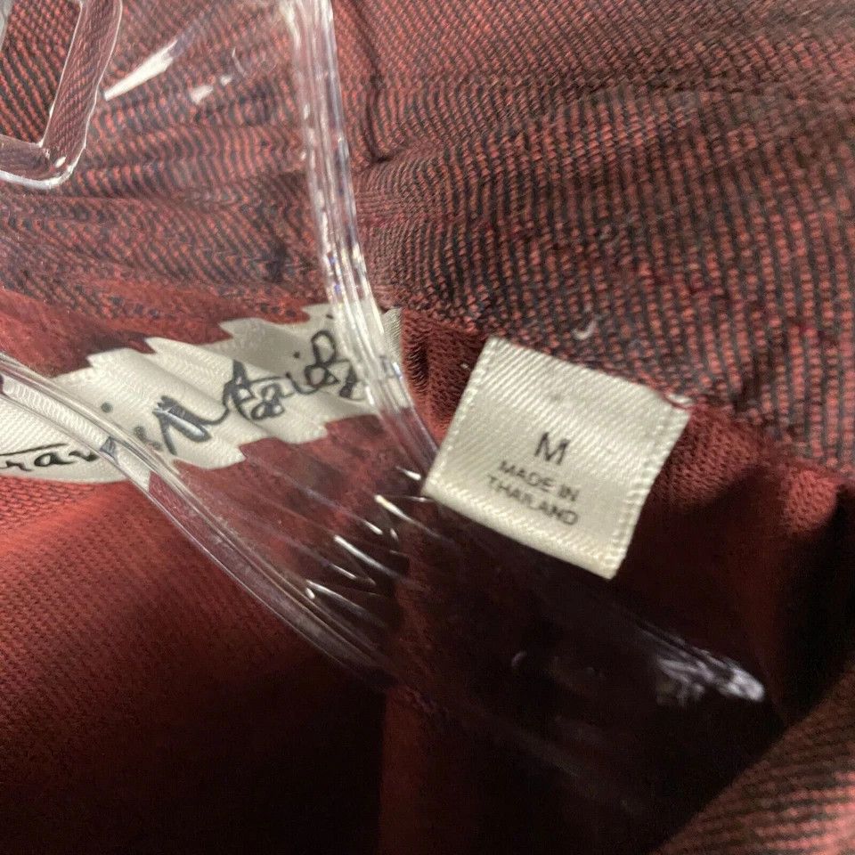 TravisMathew Travis Mathew Polo Shirt Men's Medium Burgundy Cotton M Size US M / EU 48-50 / 2 - 4 Thumbnail