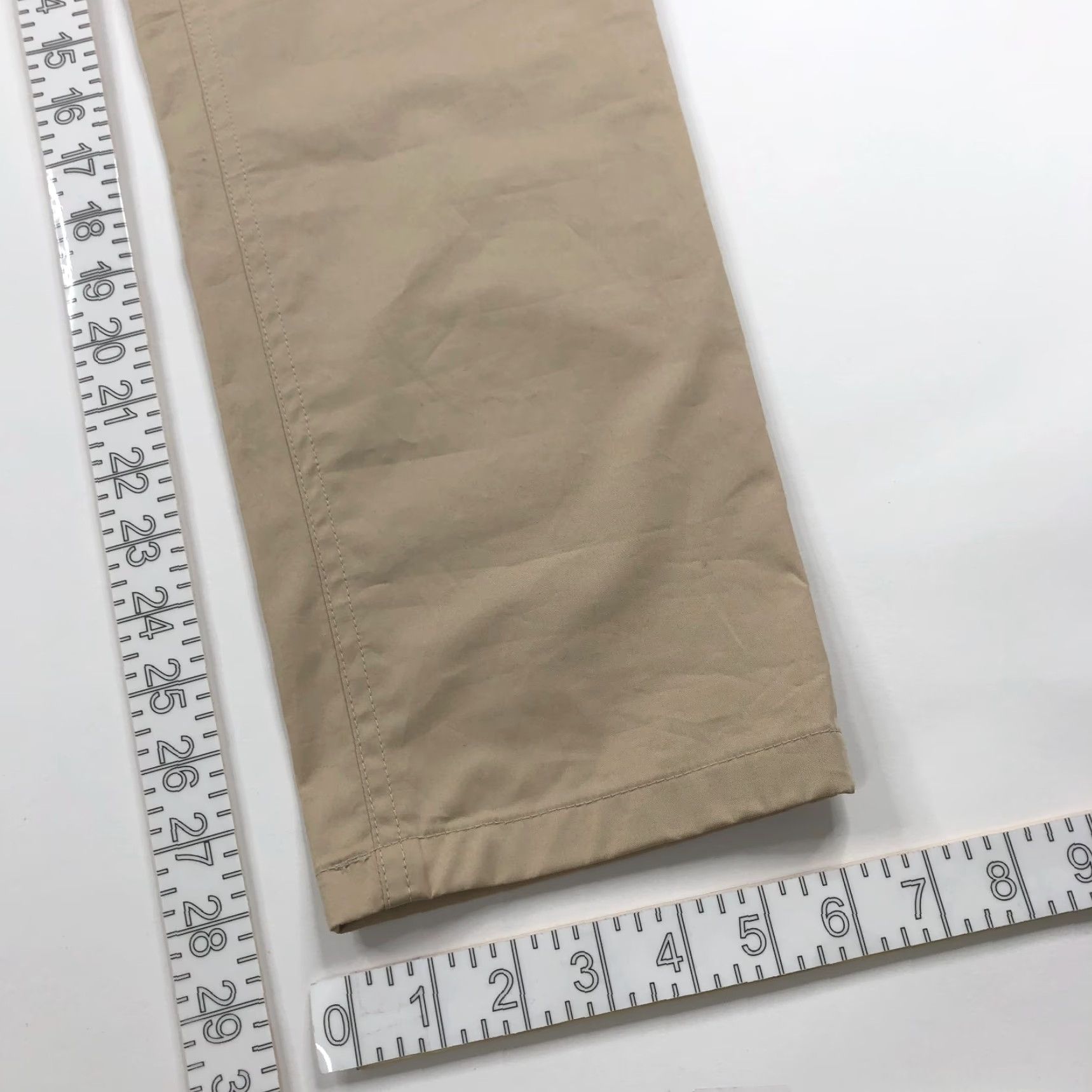 MILLY MILLY Chino Pants Beige 6 Low Rise Flat Front Pockets Regular 32W 28L Mint Vintage No Size 28" / US 6 / IT 42 - 5 Thumbnail