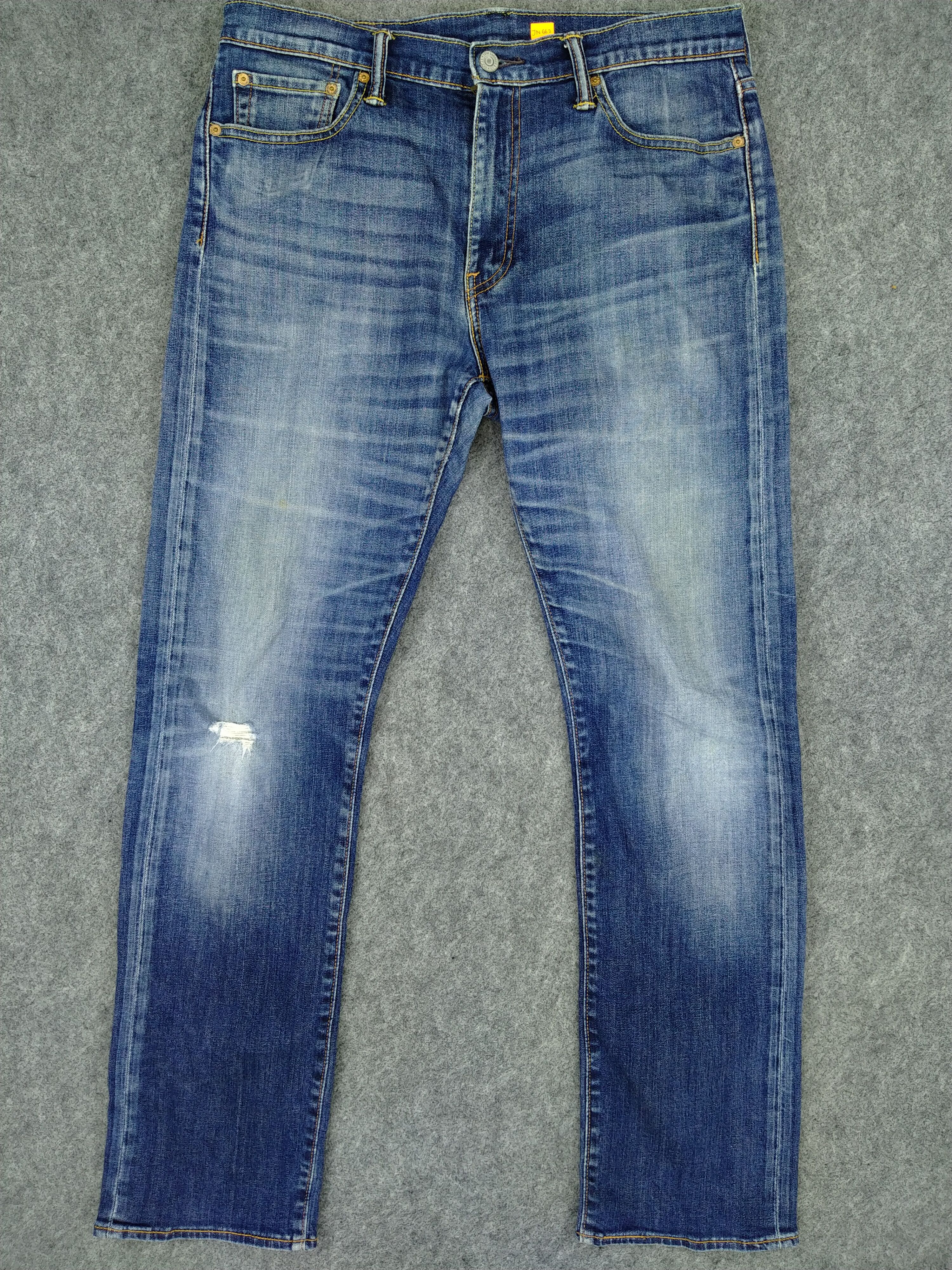 Levi's Levi's 513 Distressed Denim 33x31.5 -JN662 Size US 33 - 1 Thumbnail