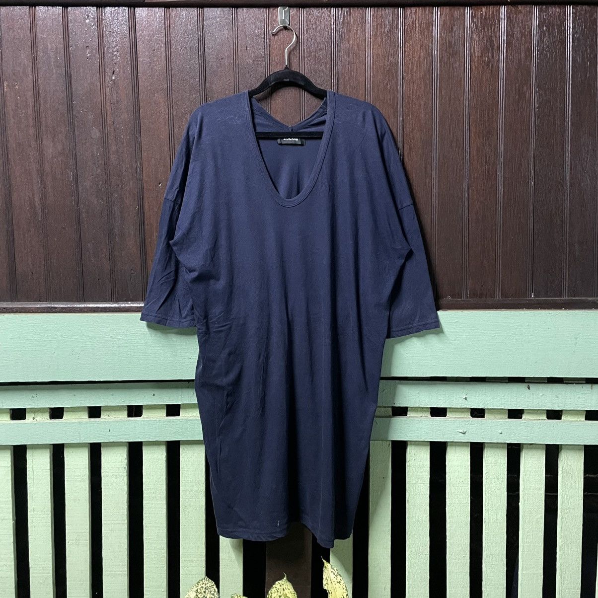 Zucca 🔥🇯🇵Zucca By Issey Miyake Minimalist V Neck Women Long Shirt Size L / US 10 / IT 46 - 1 Thumbnail