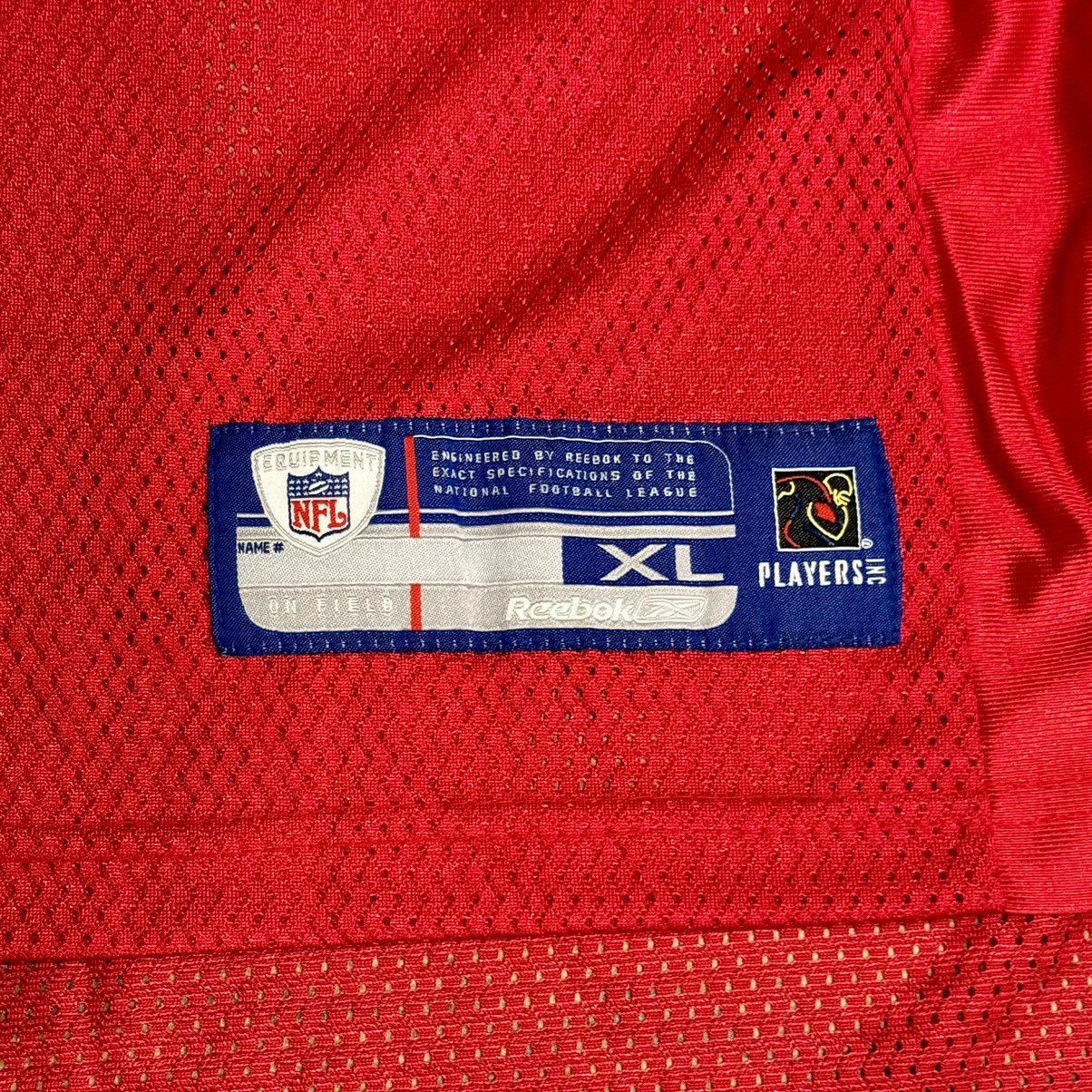 NFL × Reebok × Vintage Ed Hartwell #50 Autographed Atlanta Falcons Reebok Jersey Size US XL / EU 56 / 4 - 9 Thumbnail