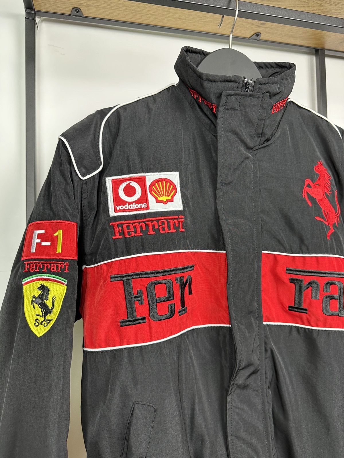 Formula 1 Ferrari Team Formula 1 F1 Racing Jacket Bomber Men’s M Size US M / EU 48-50 / 2 - 2 Thumbnail