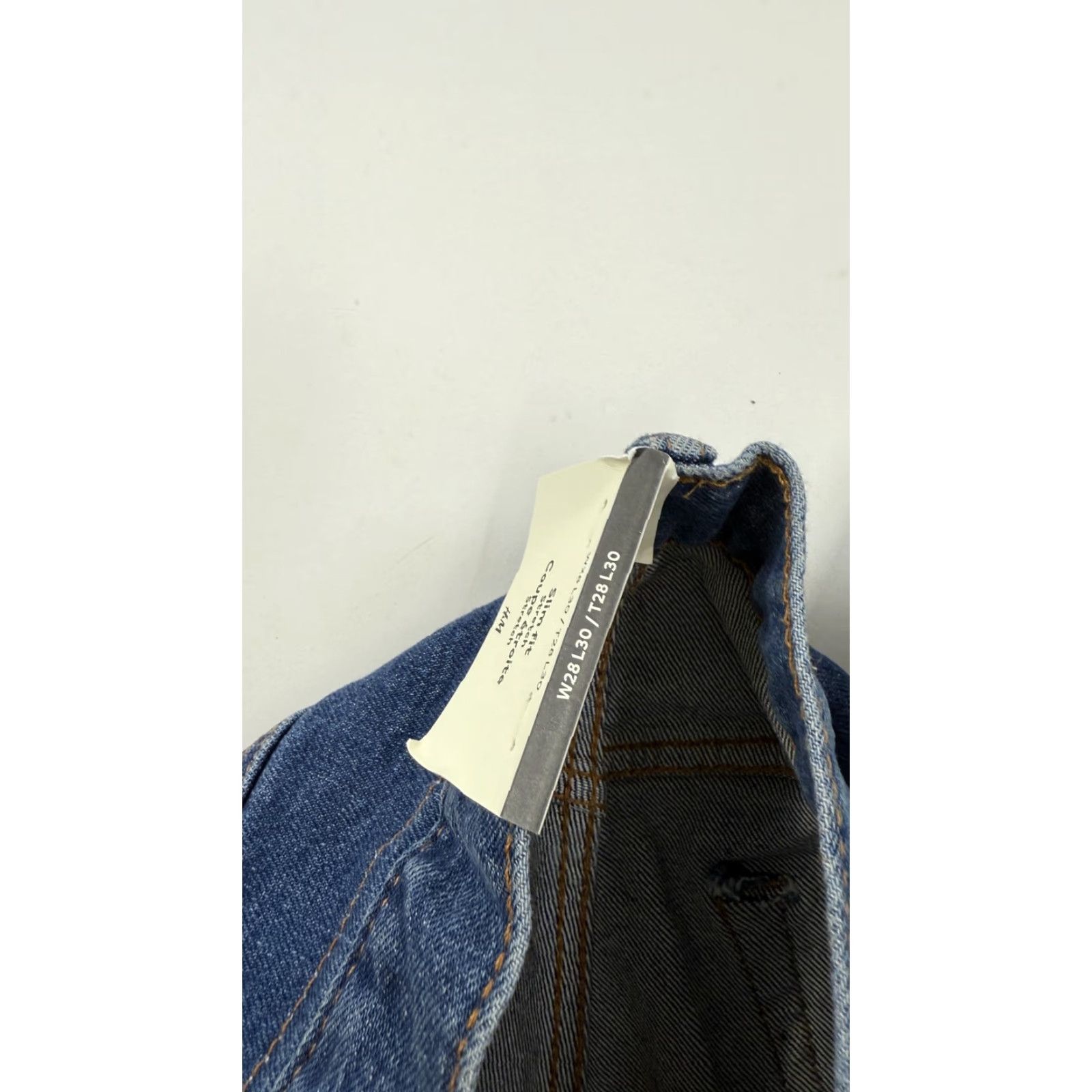 H&M H&M Jeans Mens 28x30 Blue Slim Fit Stretch Denim 20 Percent Recycled Cotton Eco Jeans Slim Fit Modern 28 Mens Blue 20% Recycled Cotton Size US 28 / EU 44 - 5 Thumbnail
