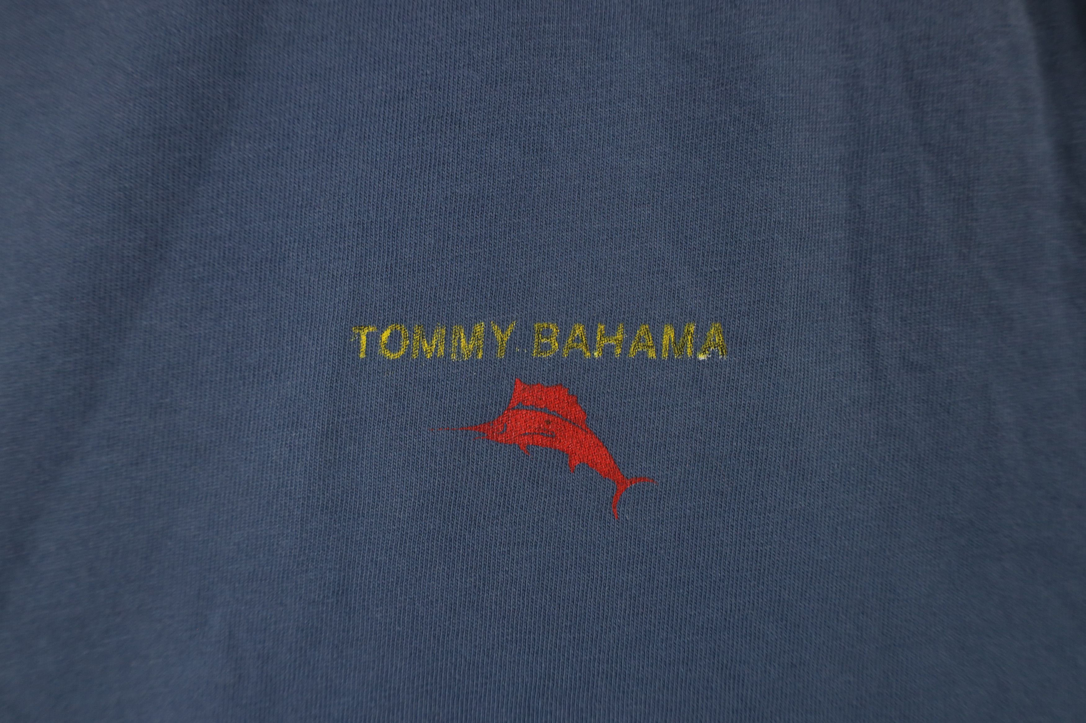 Tommy Bahama × Vintage Tommy Bahama Relax First Round Draft Beer Football T-Shirt Size US L / EU 52-54 / 3 - 4 Thumbnail