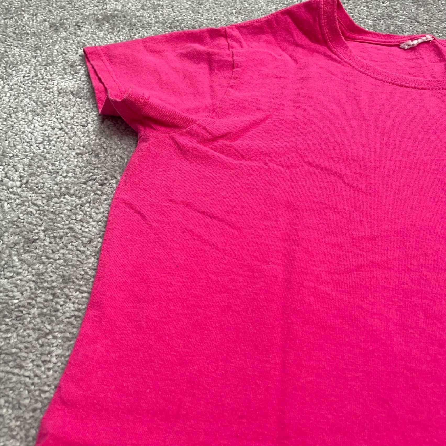 Pinko Unbranded Basic T-Shirt Womens Small Pink Crew Neck Short Sleeve Casual Tee Top Size S / US 4 / IT 40 - 4 Thumbnail