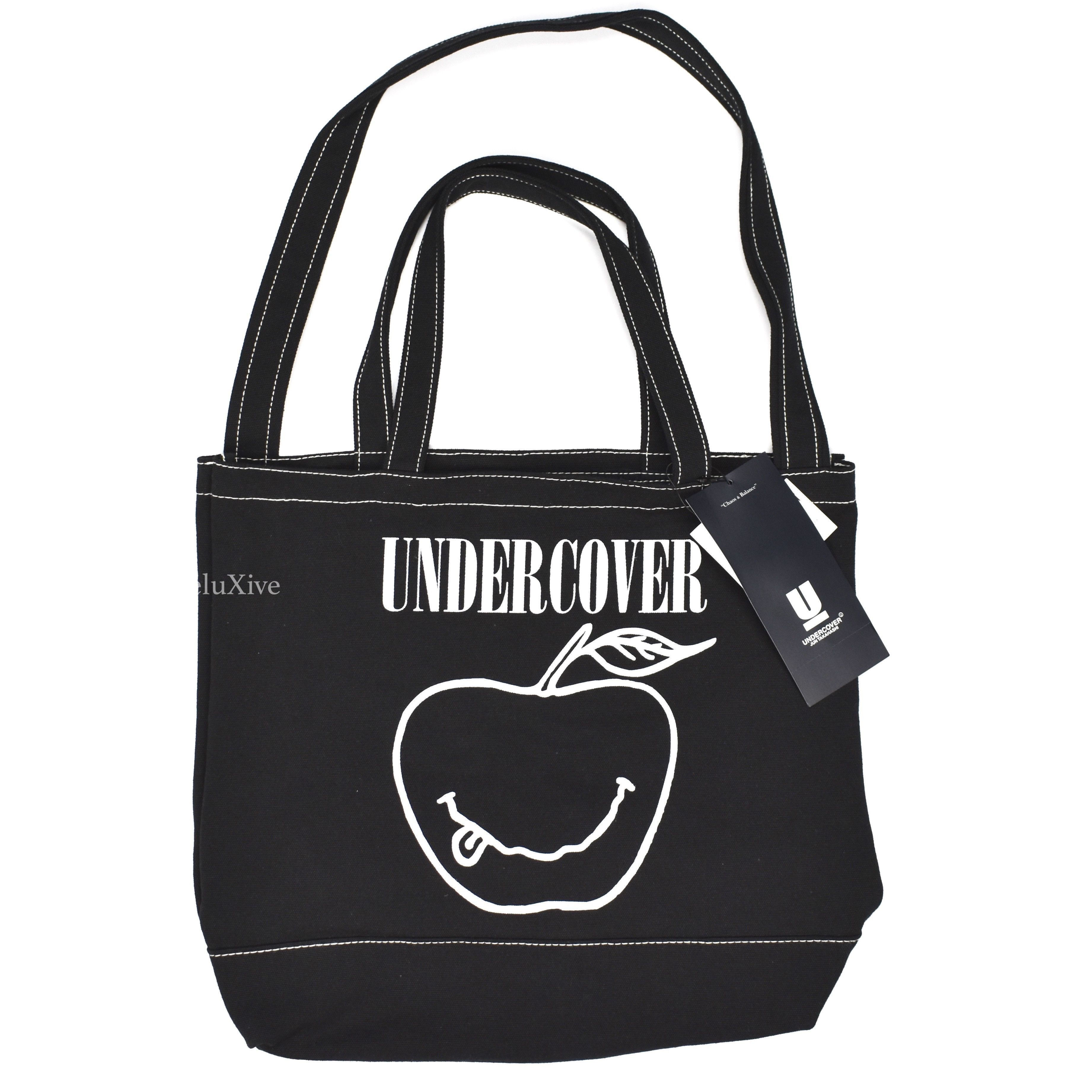 Undercover Black Apple Logo Tote Bag NWT Size ONE SIZE - 1 Preview