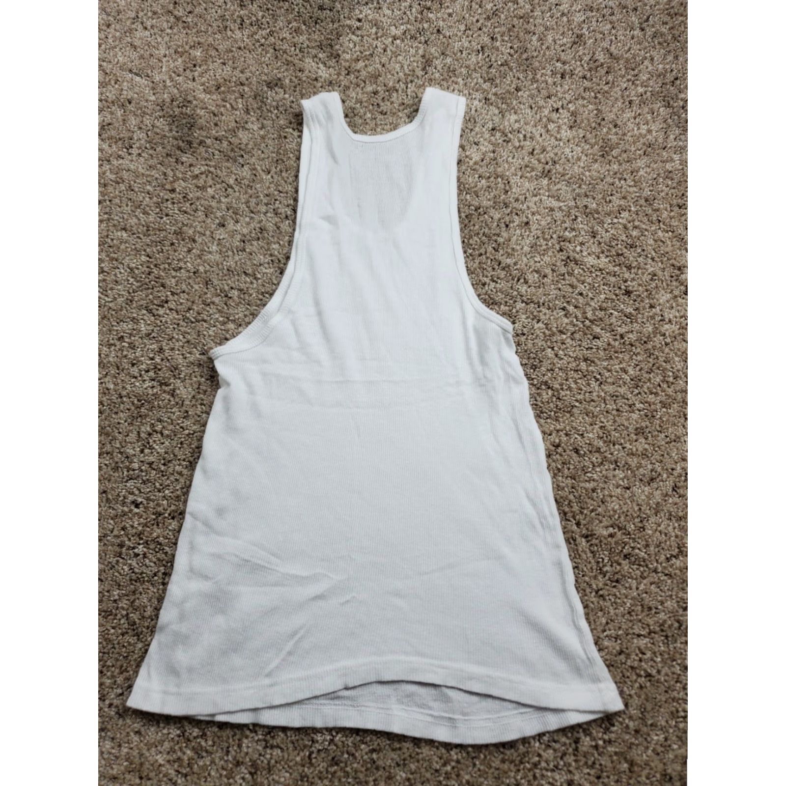 Vintage Keith Haring Tank Shirt Womens Large White Dancing Men Graphic Undershirt Size L / US 10 / IT 46 - 4 Thumbnail