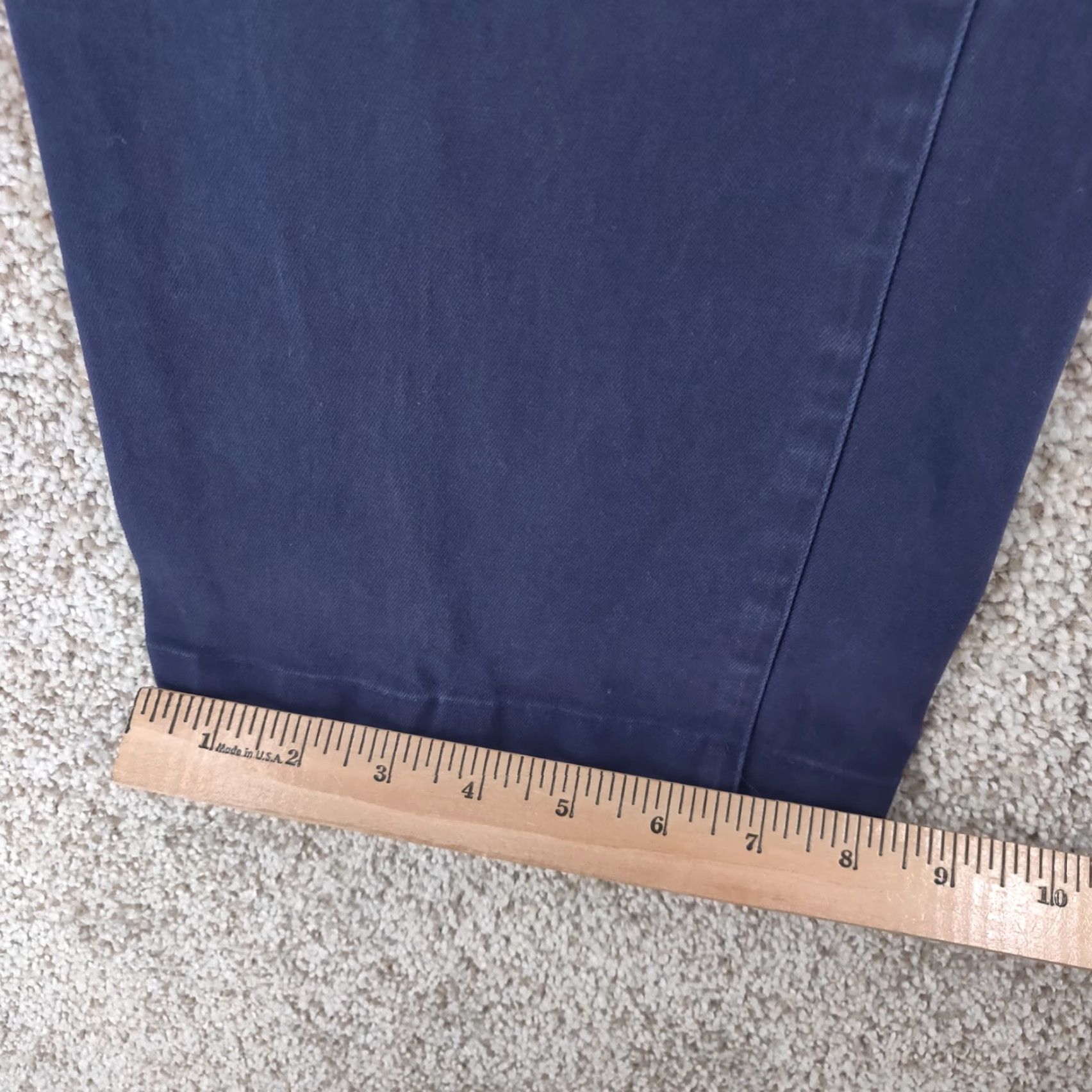 Taylor Stitch Taylor Stitch Pants Mens 36x33 Blue Organic Cotton Spandex Canvas Size US 36 / EU 52 - 6 Thumbnail