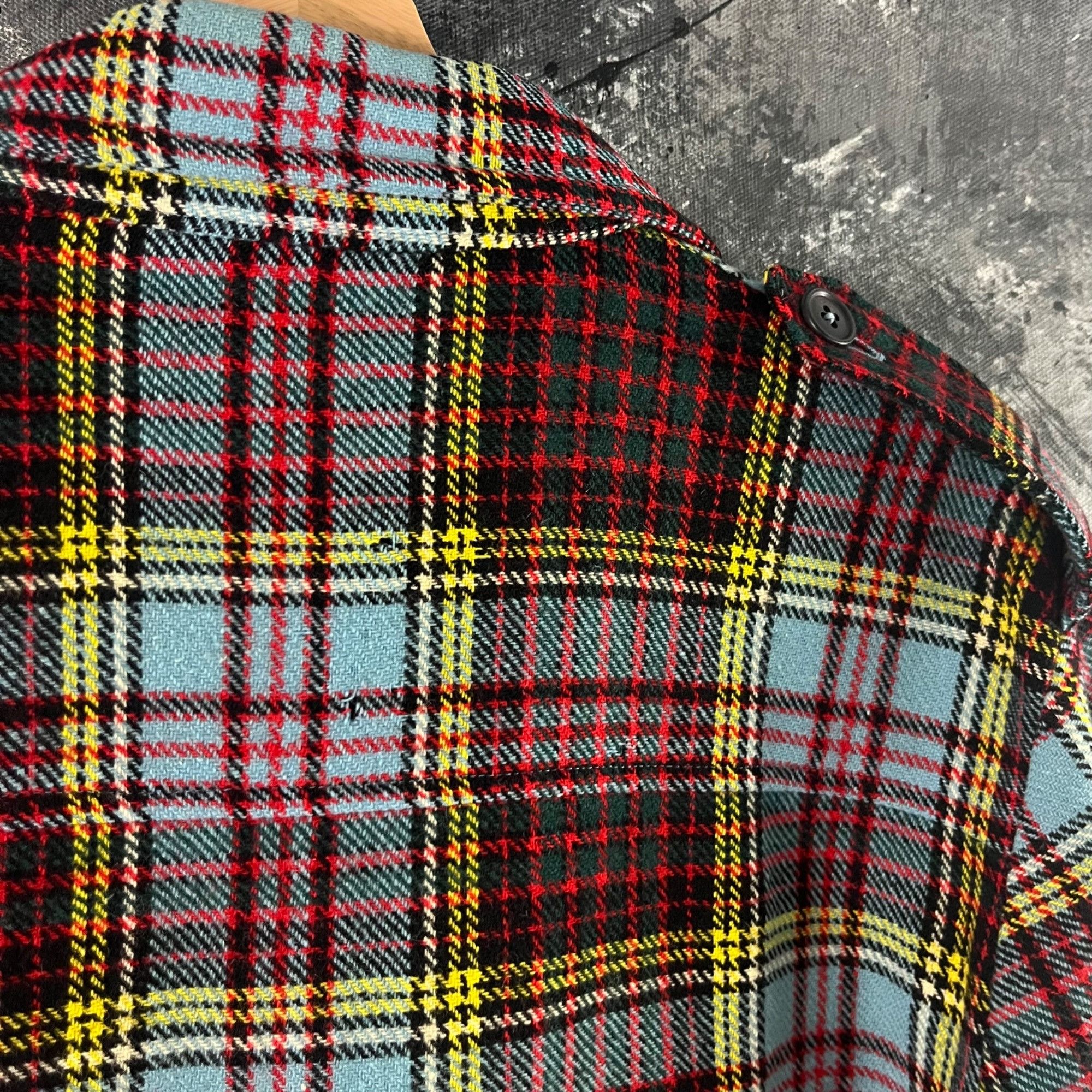 Vintage Vintage 60’s Military Scottish shirt Size US XL / EU 56 / 4 - 5 Thumbnail