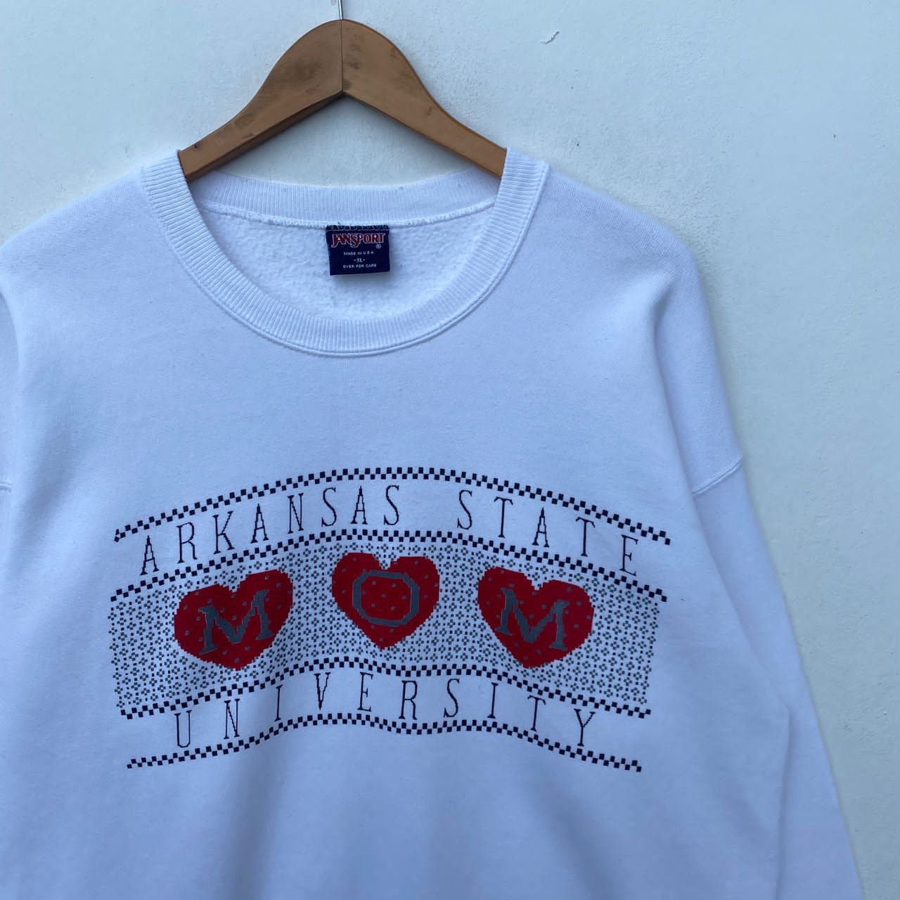 VINTAGE ARKANSAS STATE UNIVERSITY SWEATSHIRT XL PULLOVER MOM