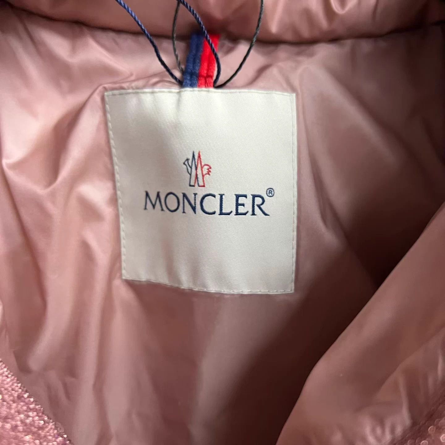 Moncler Moncler Pink Hooded Single-breasted Velvet LS Puffer Size XS / US 0-2 / IT 36-38 - 3 Thumbnail