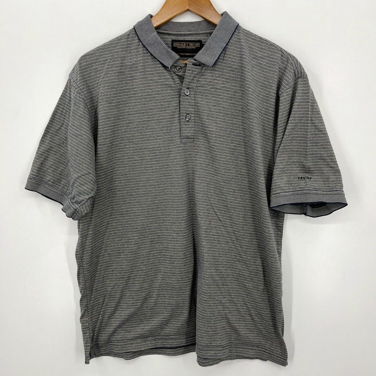 Vintage Donald J. Trump Signature Collection Polo Shirt Men's M ...