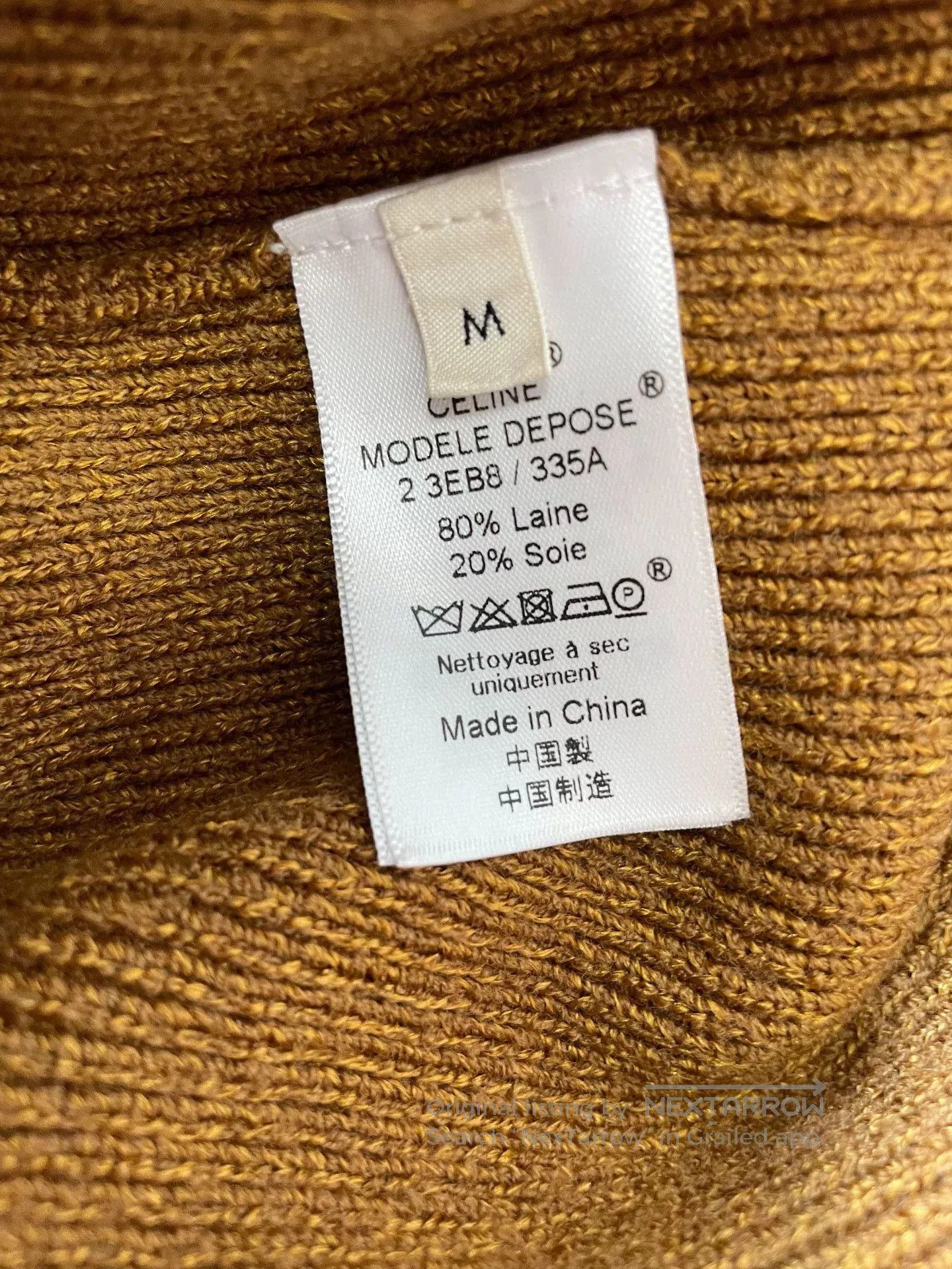 Celine Vintage Celine Wool Sweater. Size M / US 6-8 / IT 42-44 - 7 Thumbnail