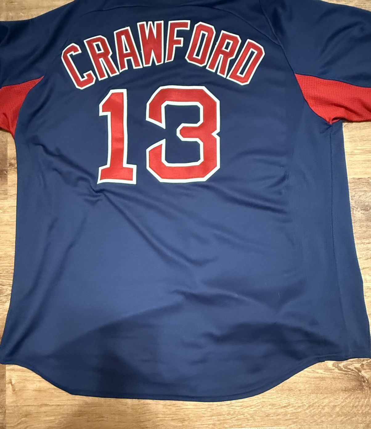 Majestic Carl Crawford Boston Red Sox Stitched MLB Jersey Size US XL / EU 56 / 4 - 3 Thumbnail