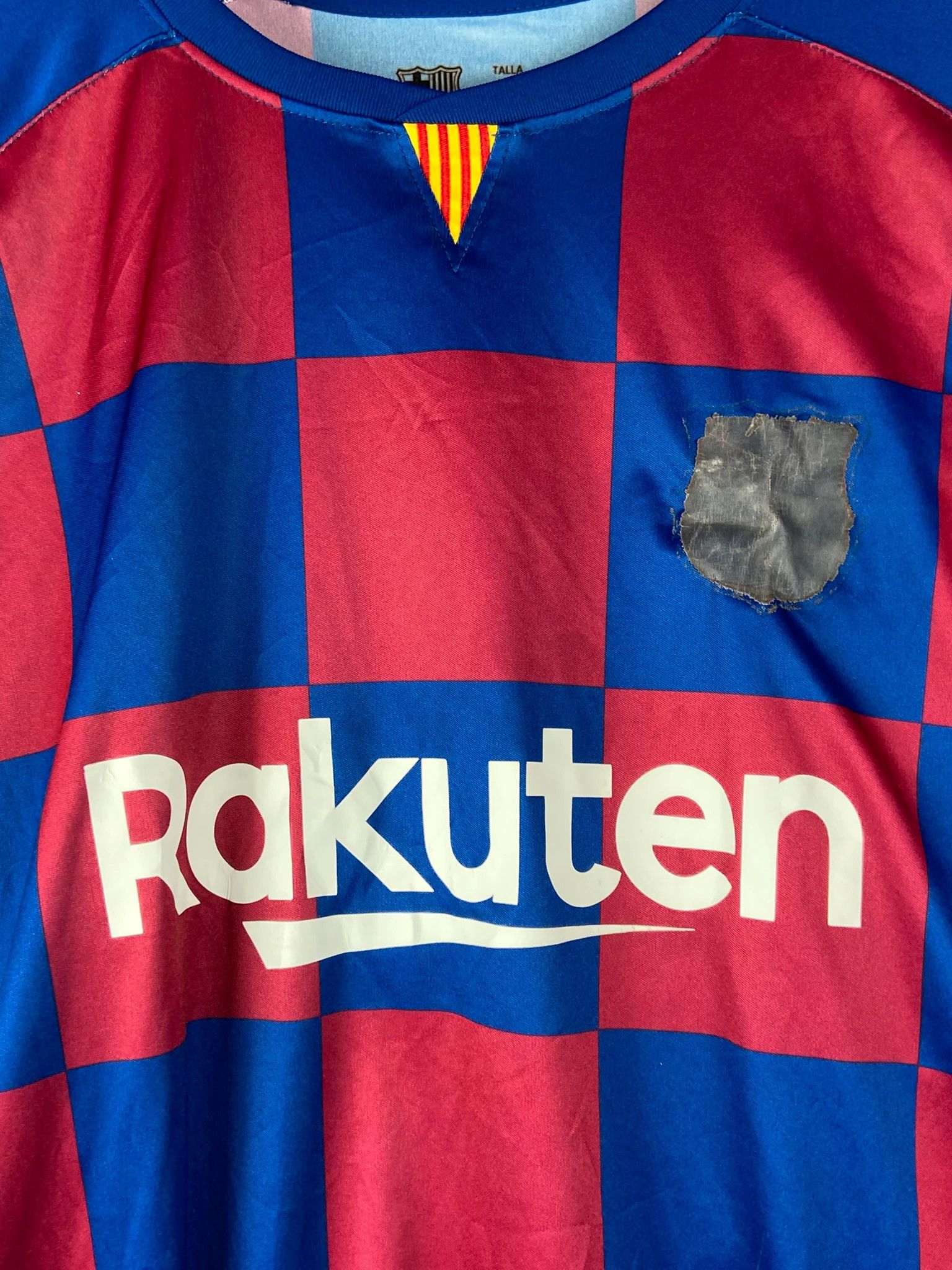 Nike Barcelona De Jong 21 football jersey Size US XL / EU 56 / 4 - 4 Thumbnail