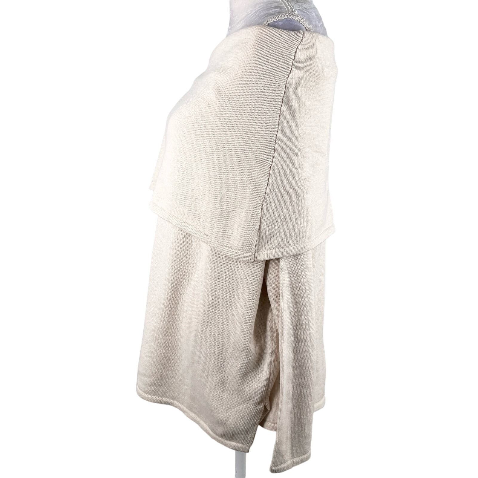 Other Sugarlips Sweater Off Shoulder M/L Cream Long Sleeve New Size L / US 10 / IT 46 - 12 Thumbnail
