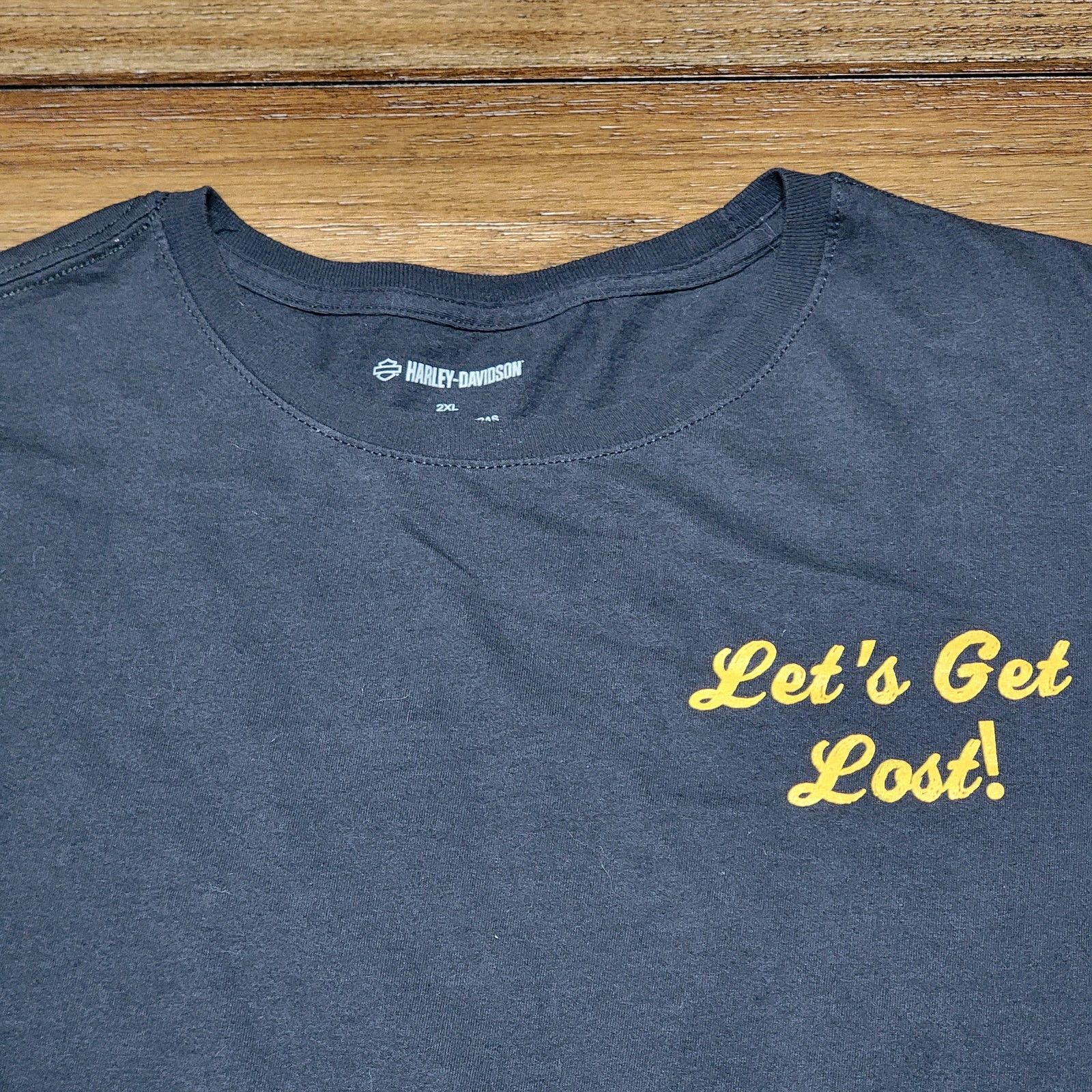 Harley Davidson Harley-Davidson Ladies Tee "Let's Get Lost!" - Size 2XL* Size XXL / US 16-18 / IT 52-54 - 4 Thumbnail