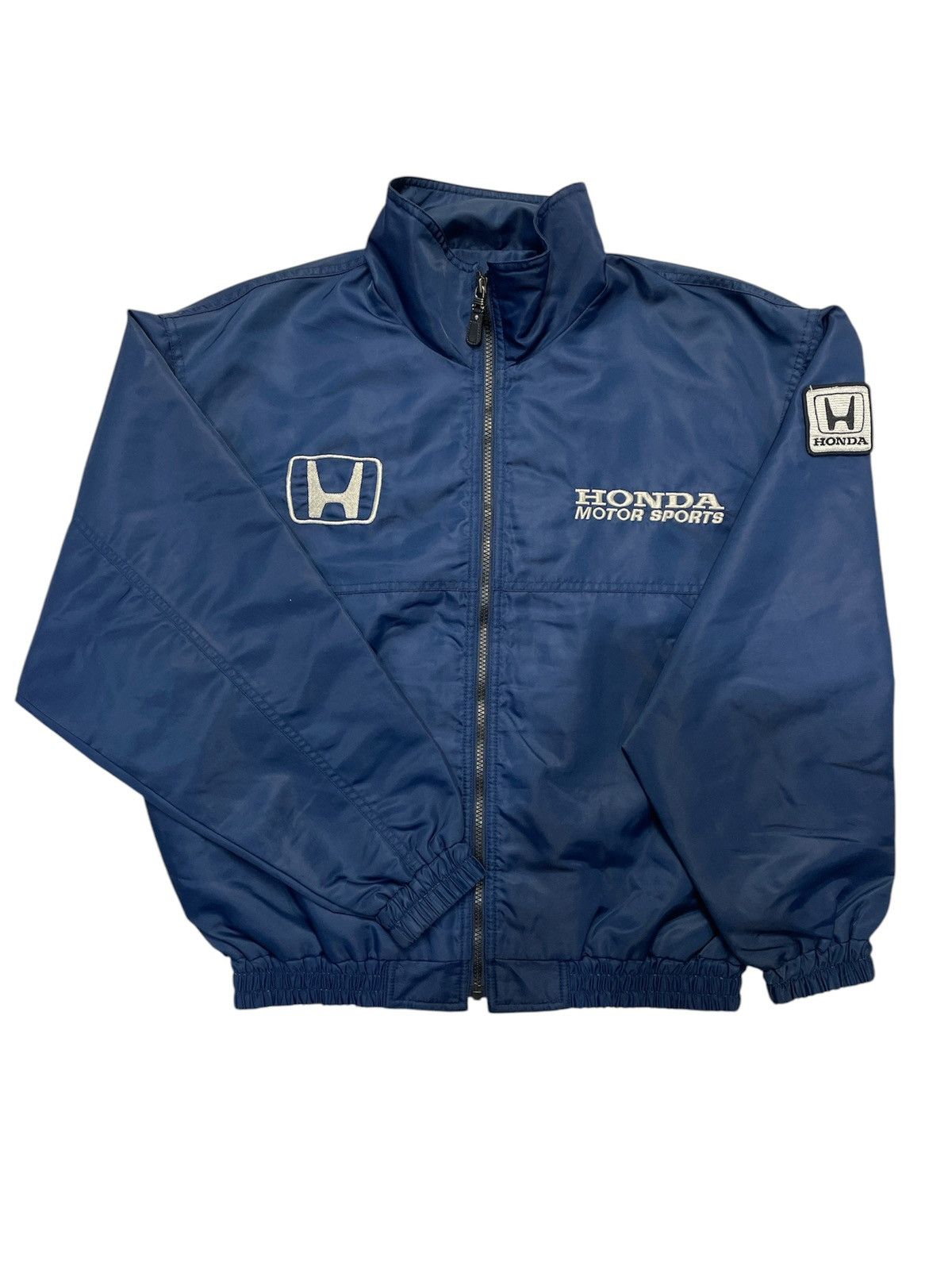 Honda Vintage Honda Motorsport Racing Nylon Jacket Size US M / EU 48-50 / 2 - 2 Thumbnail
