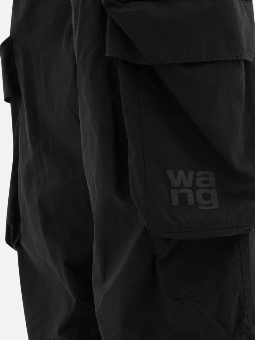 Alexander Wang o1s22i1n0225 Convertible Cargo Pant in Black Size 28" / US 6 / IT 42 - 4 Thumbnail