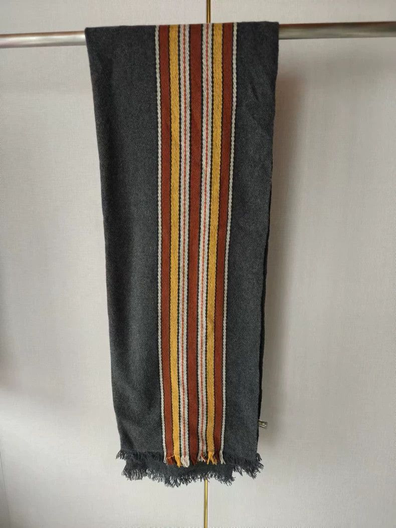 Loro Piana LP Cashmere Striped Scarf Shawl- dmc Size ONE SIZE - 1 Thumbnail