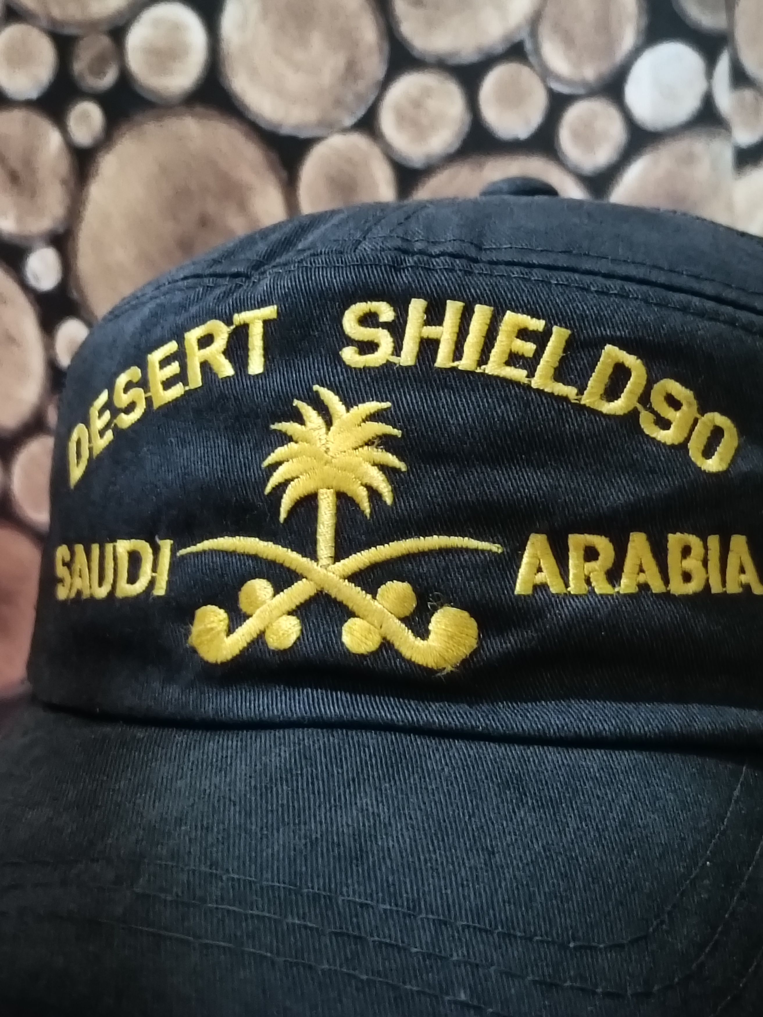 Vintage Vintage operation dessert shield Saudi arabia gulf war cap Size ONE SIZE - 2 Thumbnail
