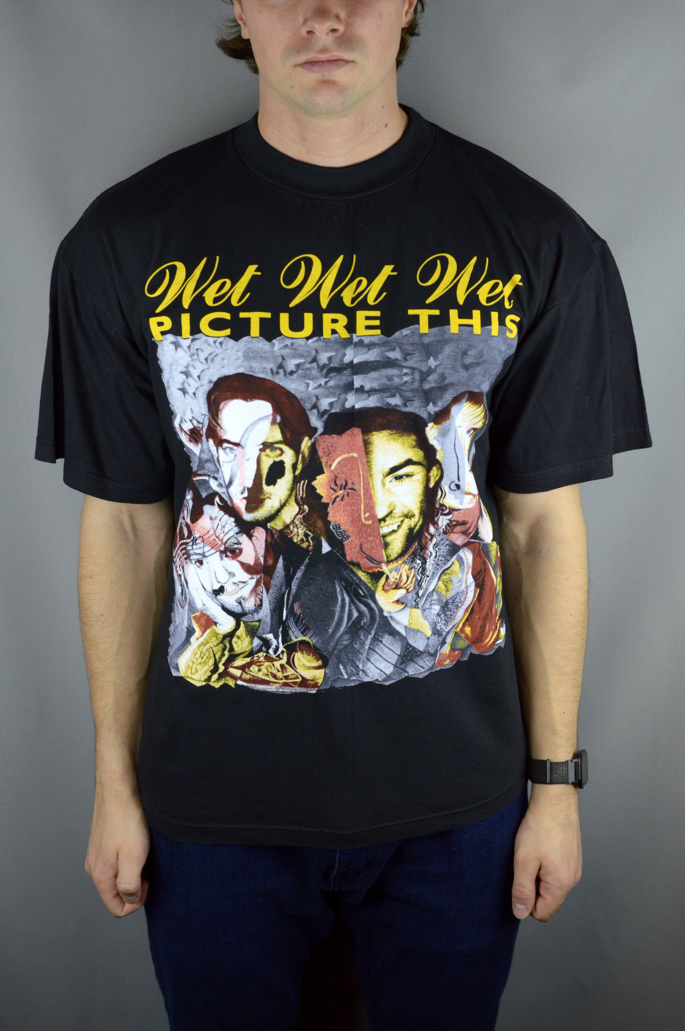Vintage Vintage Wet Wet Wet Picture This 1995 tour t shirt Size US L / EU 52-54 / 3 - 1 Thumbnail