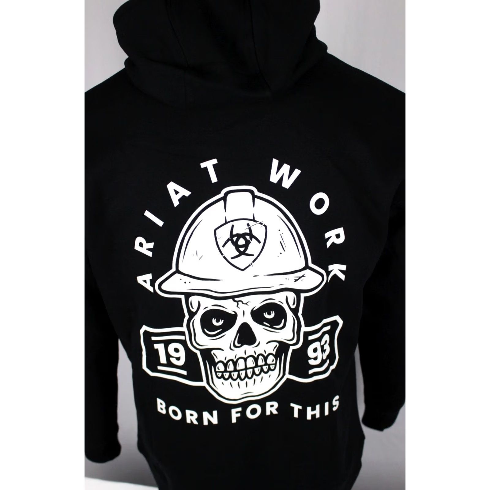 Ariat Ariat Hoodie Rebar Workman Hardhead Pullover Black M Graphic Print Logo Hooded Western NWT Mens Sweatshirt Size M Size US M / EU 48-50 / 2 - 3 Thumbnail