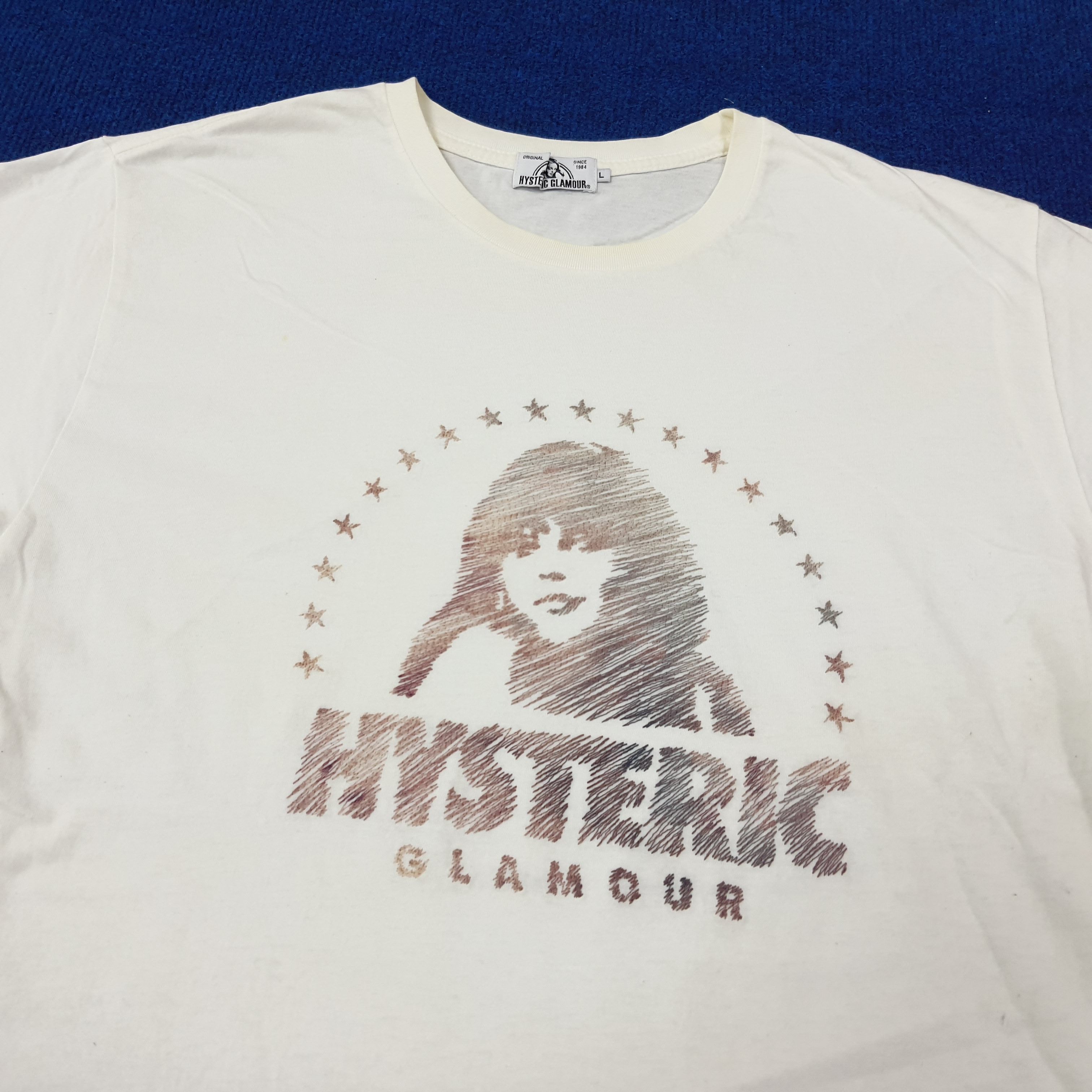 Hysteric Glamour Vintage Hysteric Glamour Japanese Brand Tshirt C239N40 Size US M / EU 48-50 / 2 - 2 Thumbnail