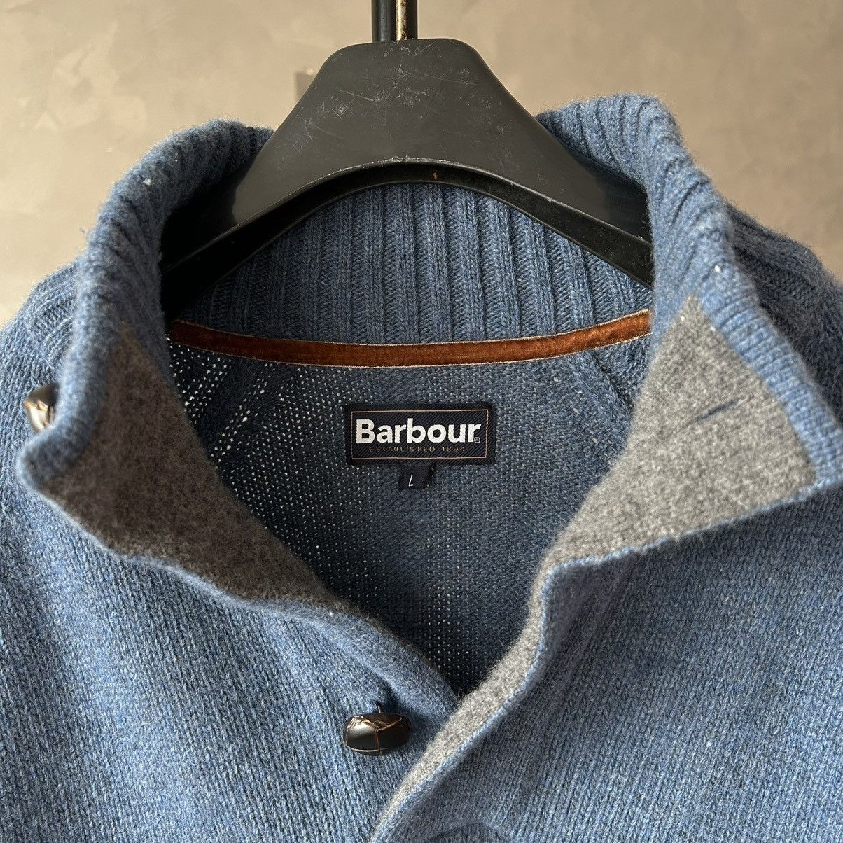Barbour Barbour Essential Chunky Half Button Sweater Size US L / EU 52-54 / 3 - 7 Thumbnail