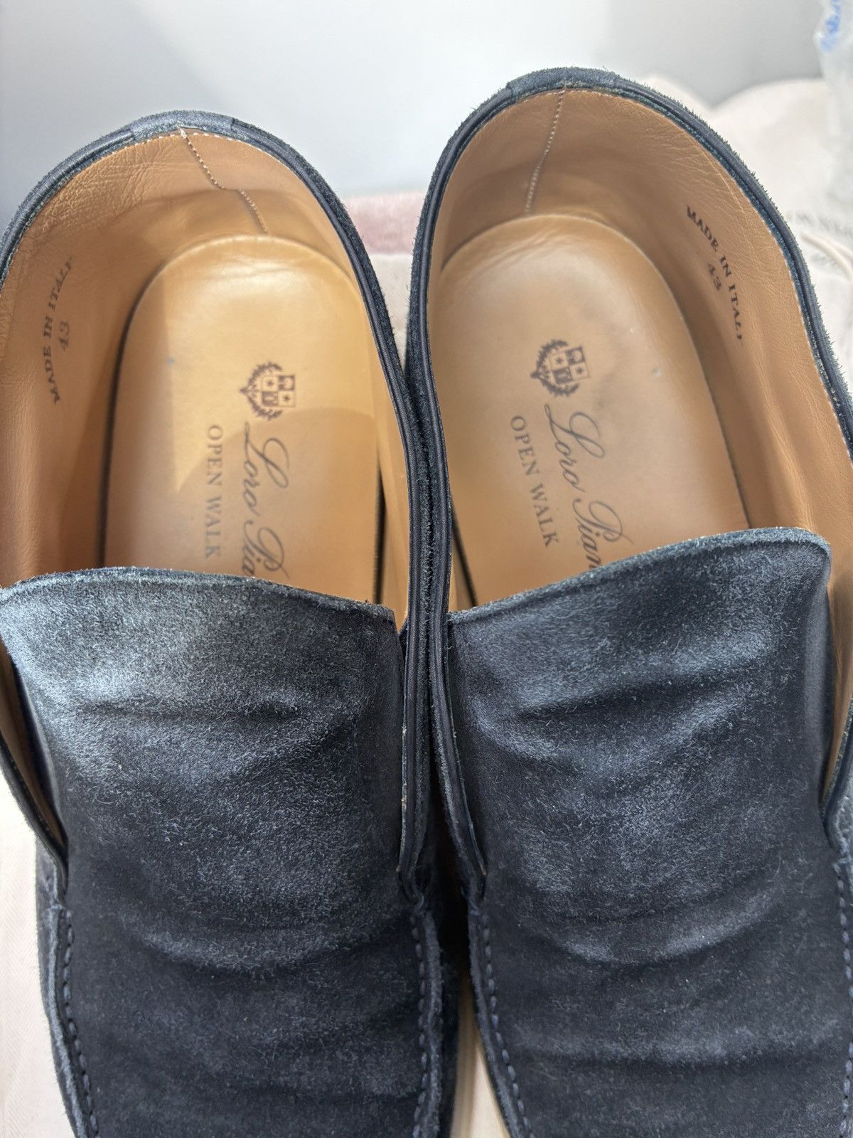 Loro Piana Loro piana navy open walk uk 9 eu 43 Size US 10 / EU 43 - 2 Thumbnail