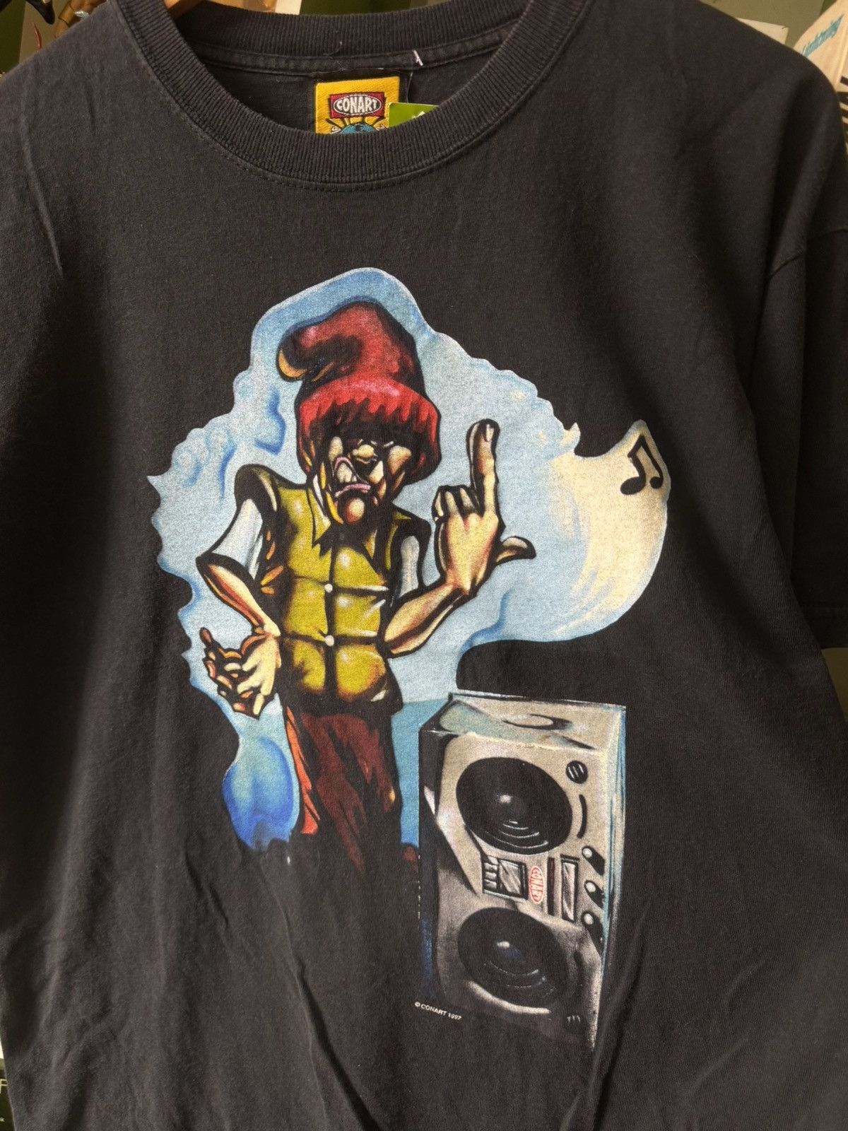 If Six Was Nine × Vintage VINTAGE RARE CONART SKATEBOARDING GRAFITTI DESIGN Size US L / EU 52-54 / 3 - 6 Thumbnail