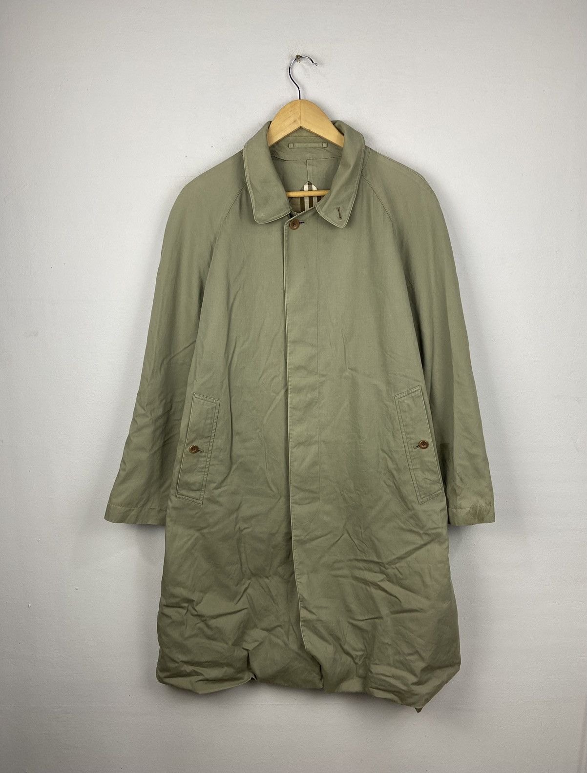 Burberry × Other Vintage Burberrys Trench Coat Jacket Size L / US 10 / IT 46 - 1 Thumbnail