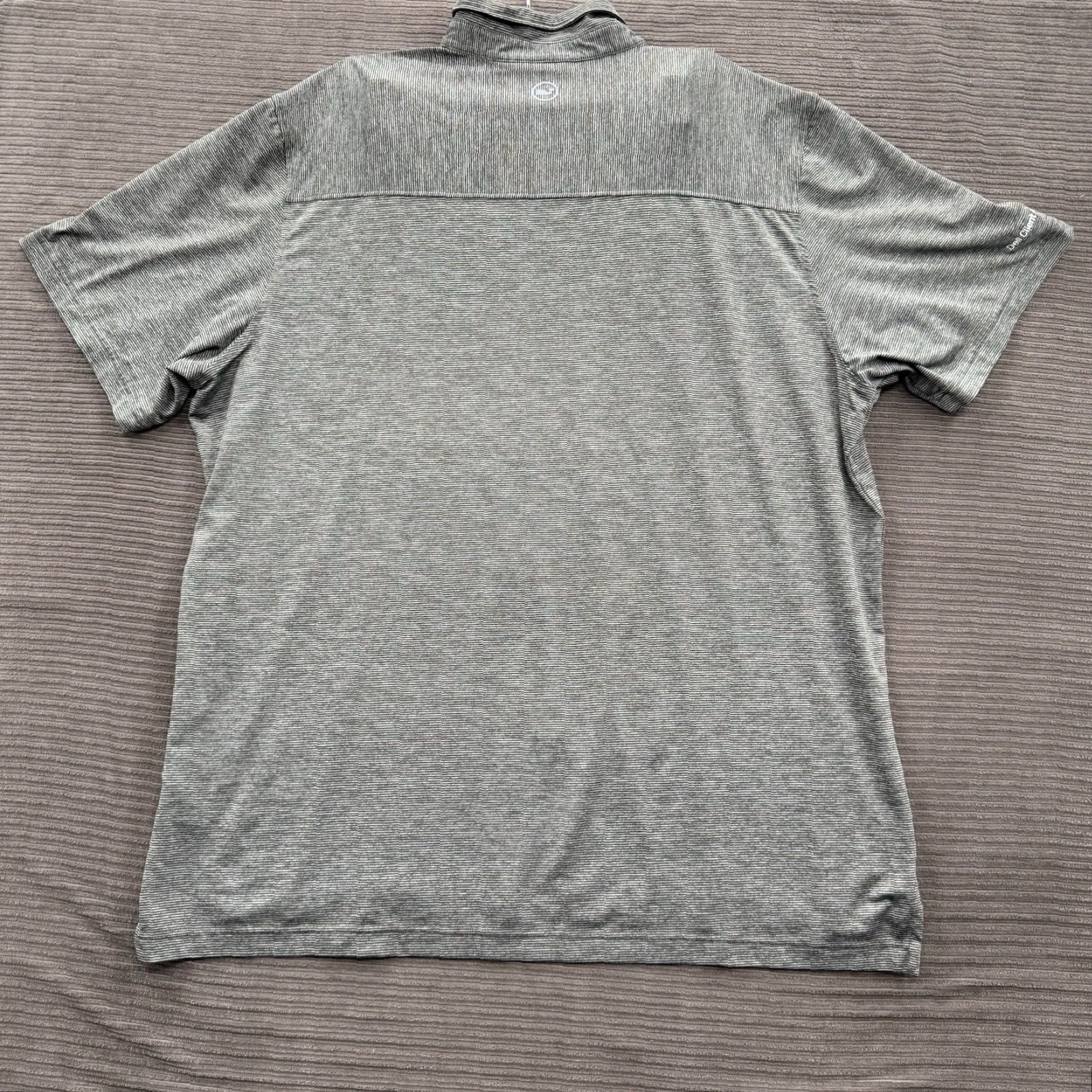 Vineyard Vines Vineyard Vines Polo Shirt Men 2XL Gray Polyester Spandex Short Sleeve Embroidered Logo Golf Preppy Size US XXL / EU 58 / 5 - 2 Thumbnail