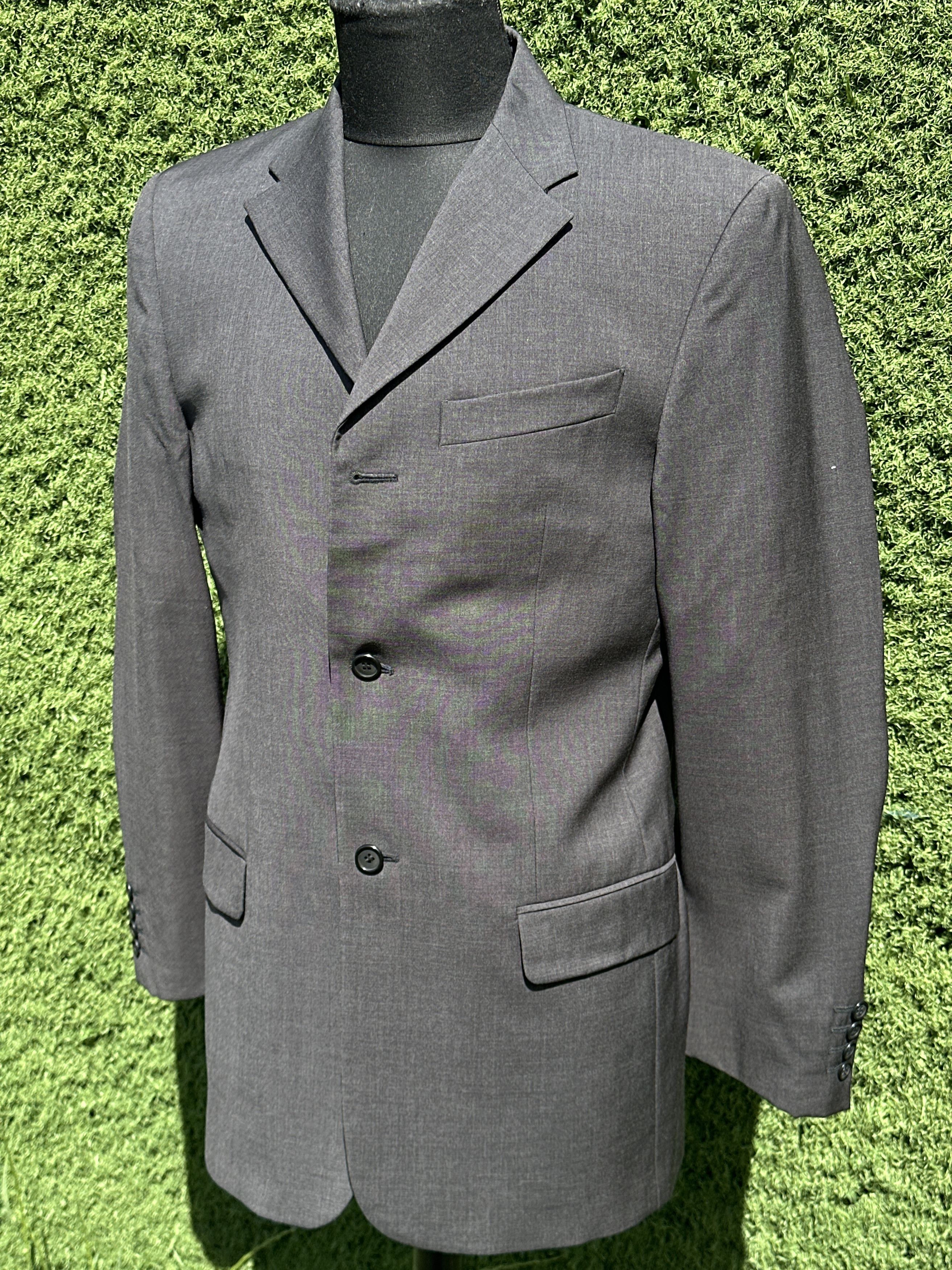 Valentino Valentino Roma Virgin Wool Three Button Tailored Blazer 48R Size 48R - 10 Thumbnail