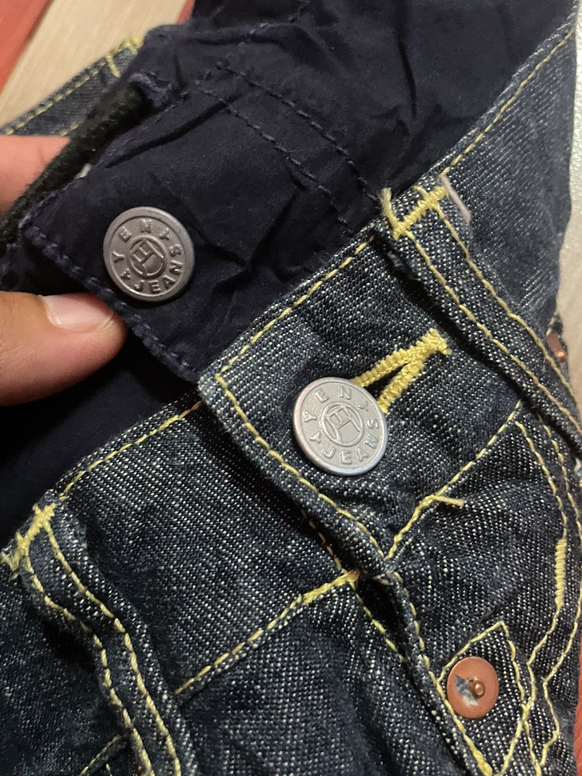 Other Yen Jeans Double Waist Every Garment Guarantee made in japan Size 30" / US 8 / IT 44 - 6 Thumbnail
