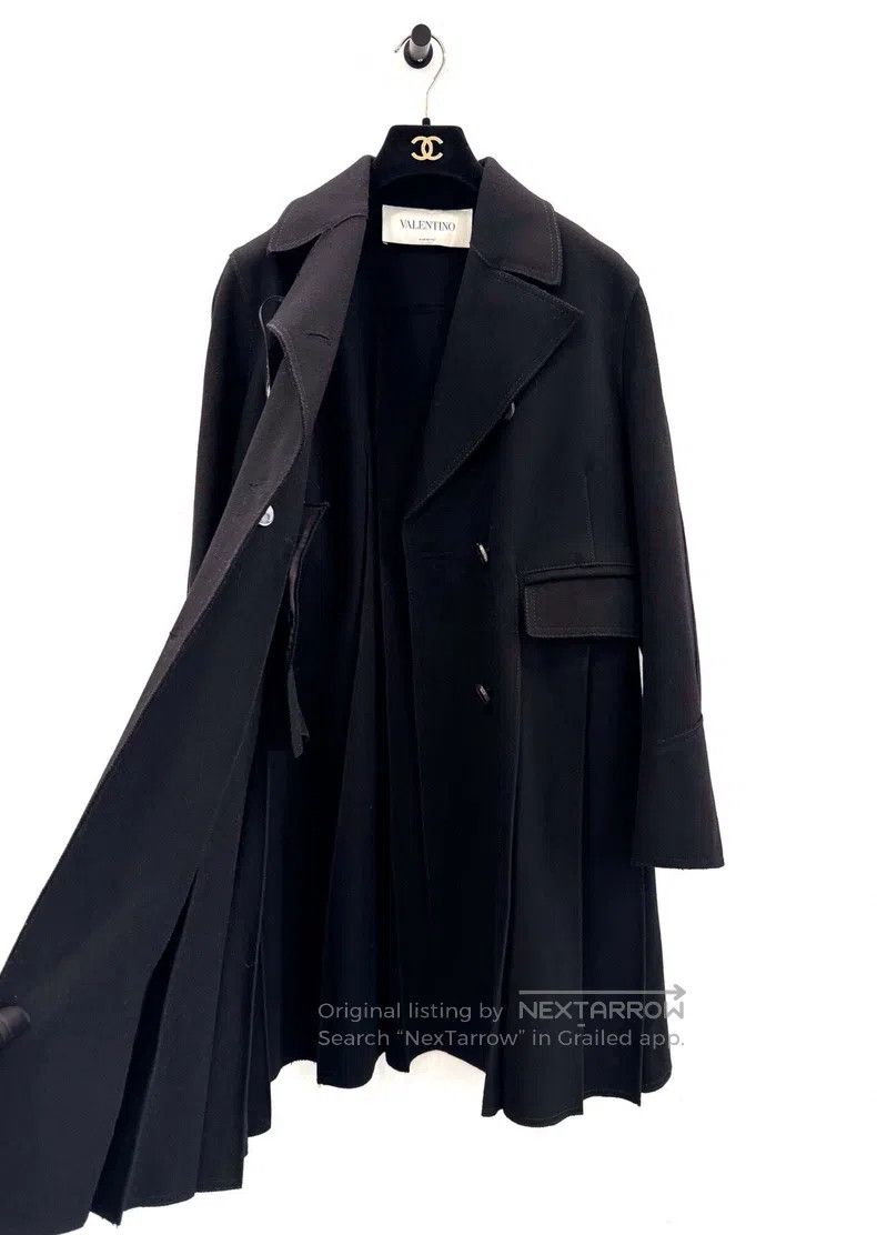 Valentino Valentino Double-breasted wool coat coat Size XS / US 0-2 / IT 36-38 - 4 Thumbnail